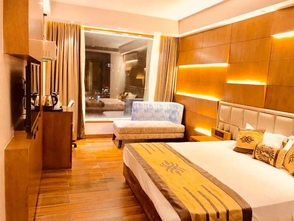 Bed in JRD Pride-Business Hotel