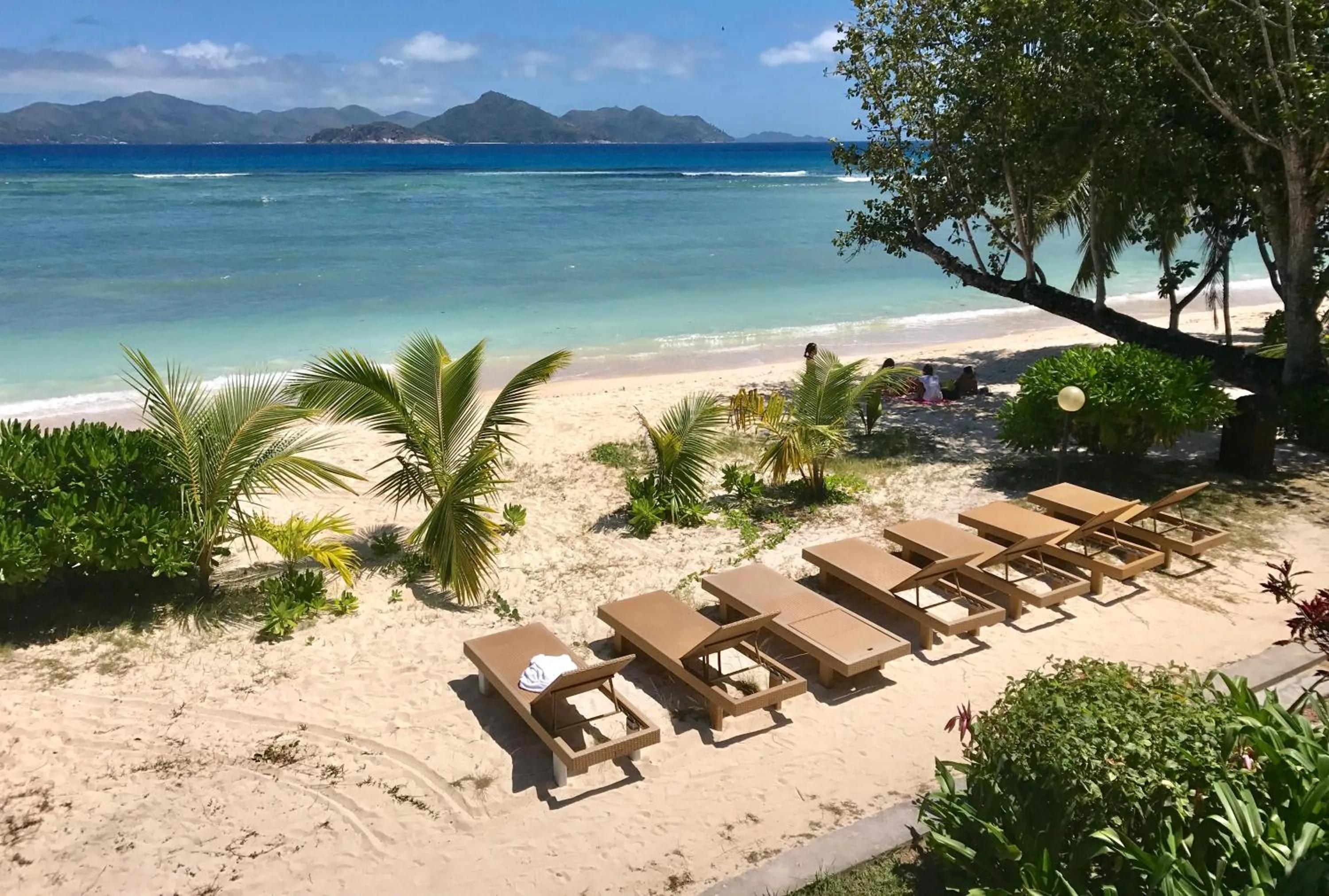 View (from property/room) in La Digue Island Lodge