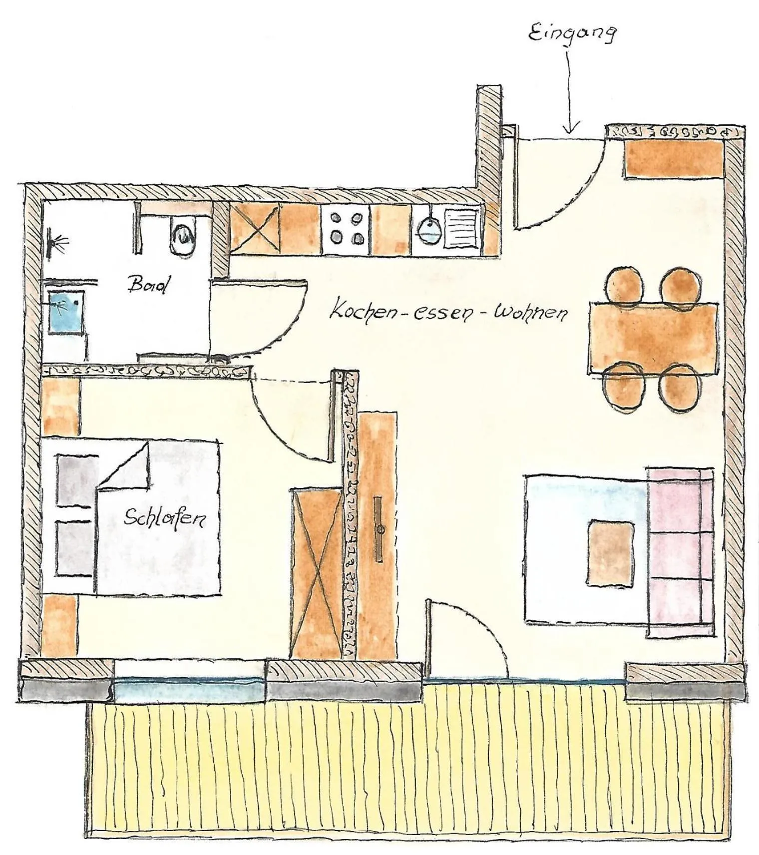 Floor plan in Wolfegg