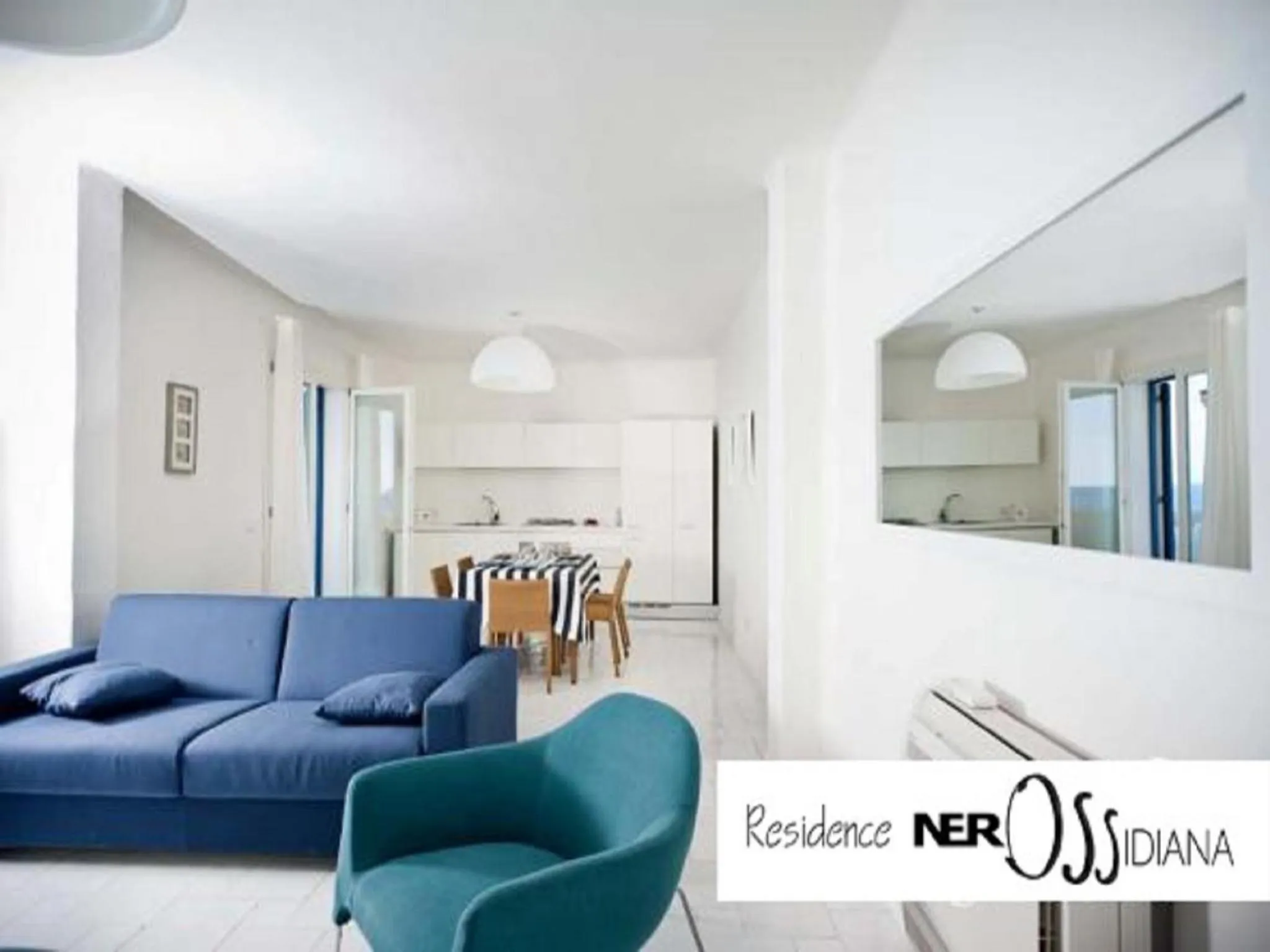 Living room in NerOssidiana