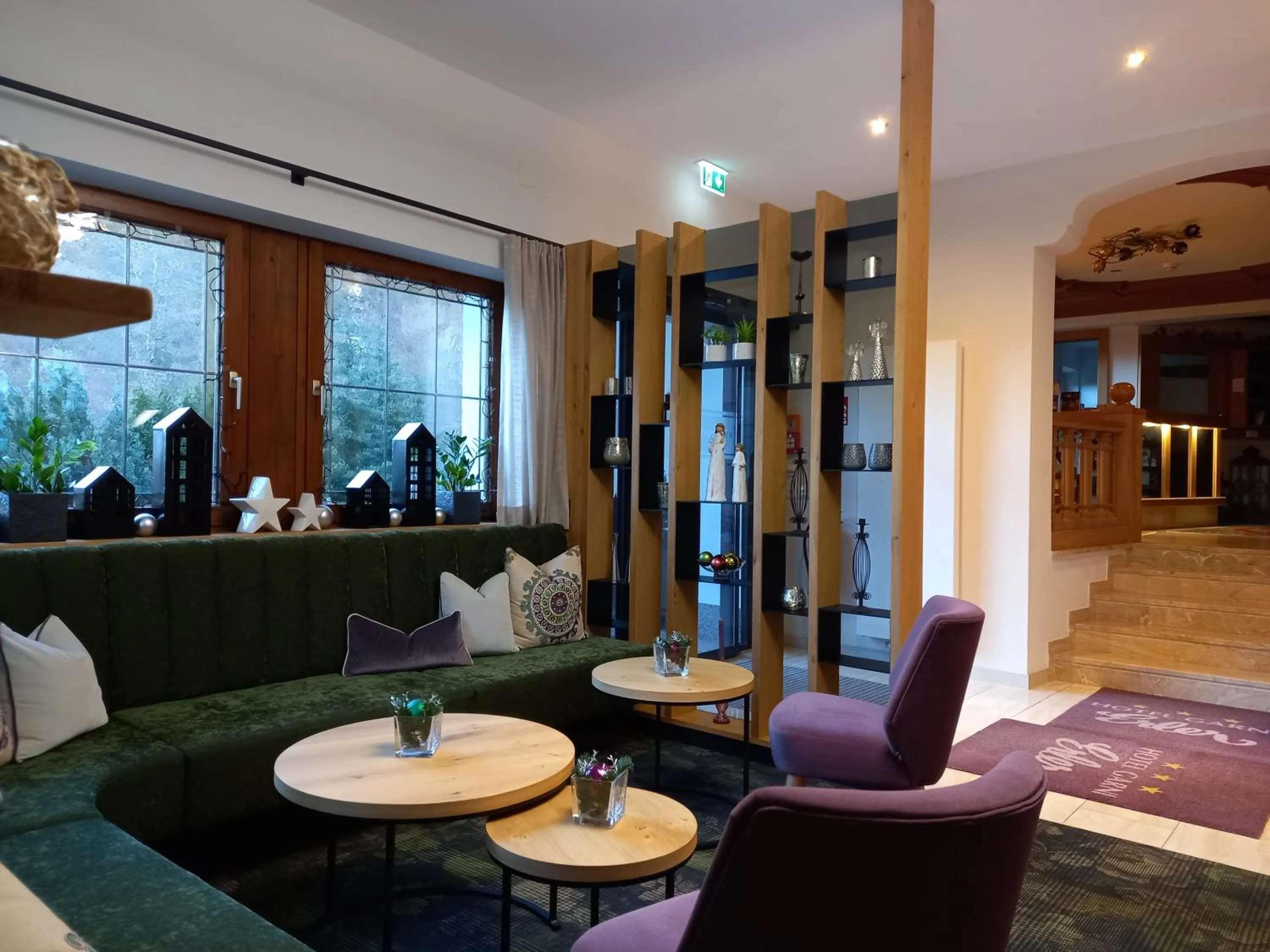 Lobby or reception in Hotel Garni Erler