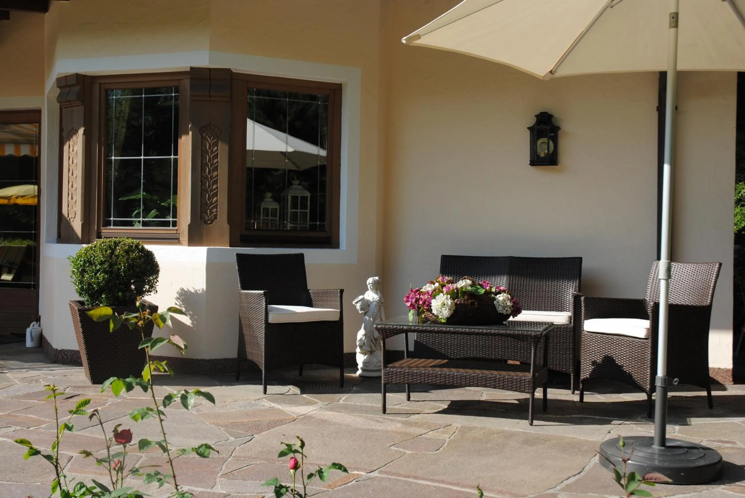 Balcony/Terrace in Hotel Garni Erler