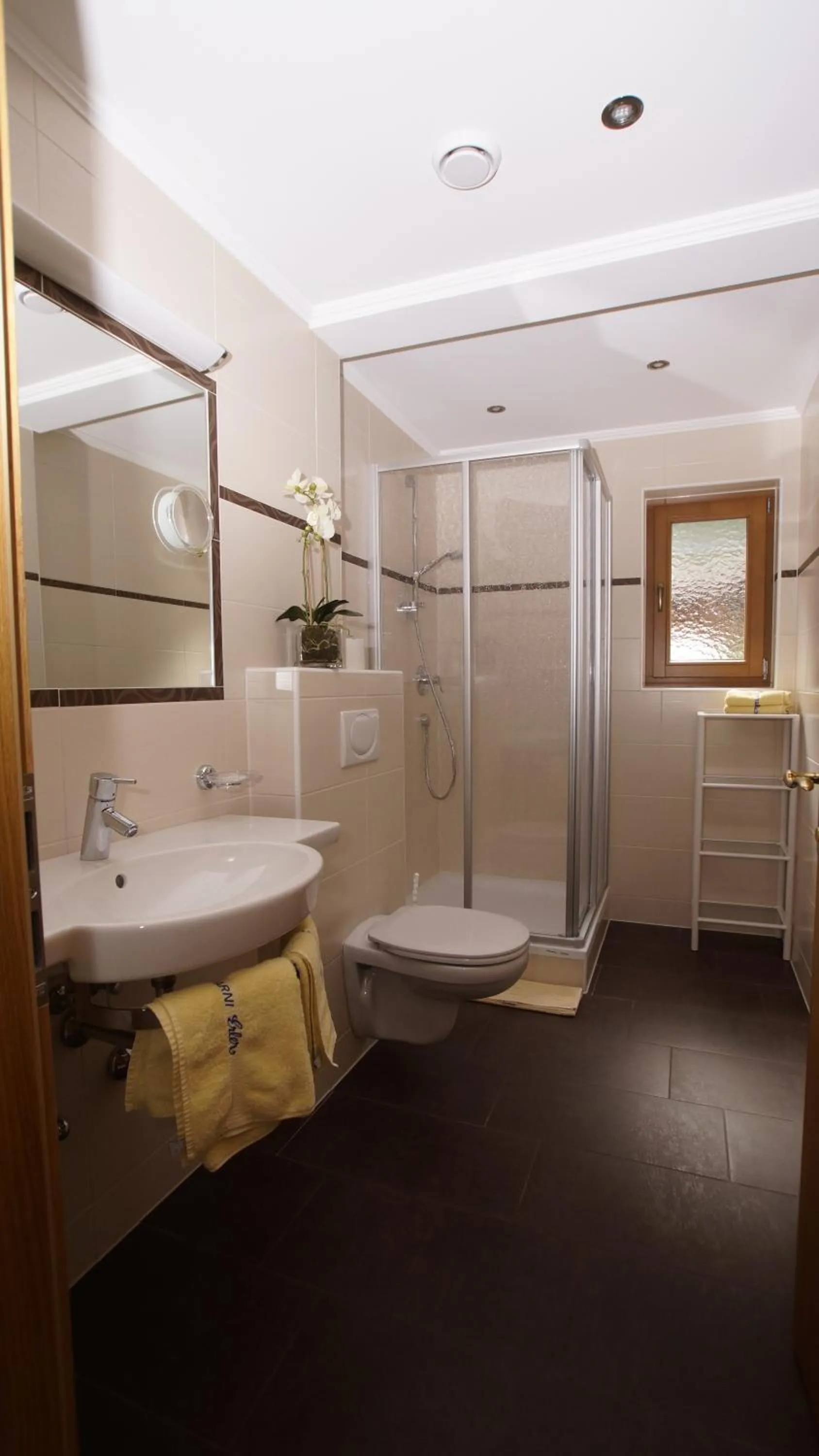 Shower in Hotel Garni Erler