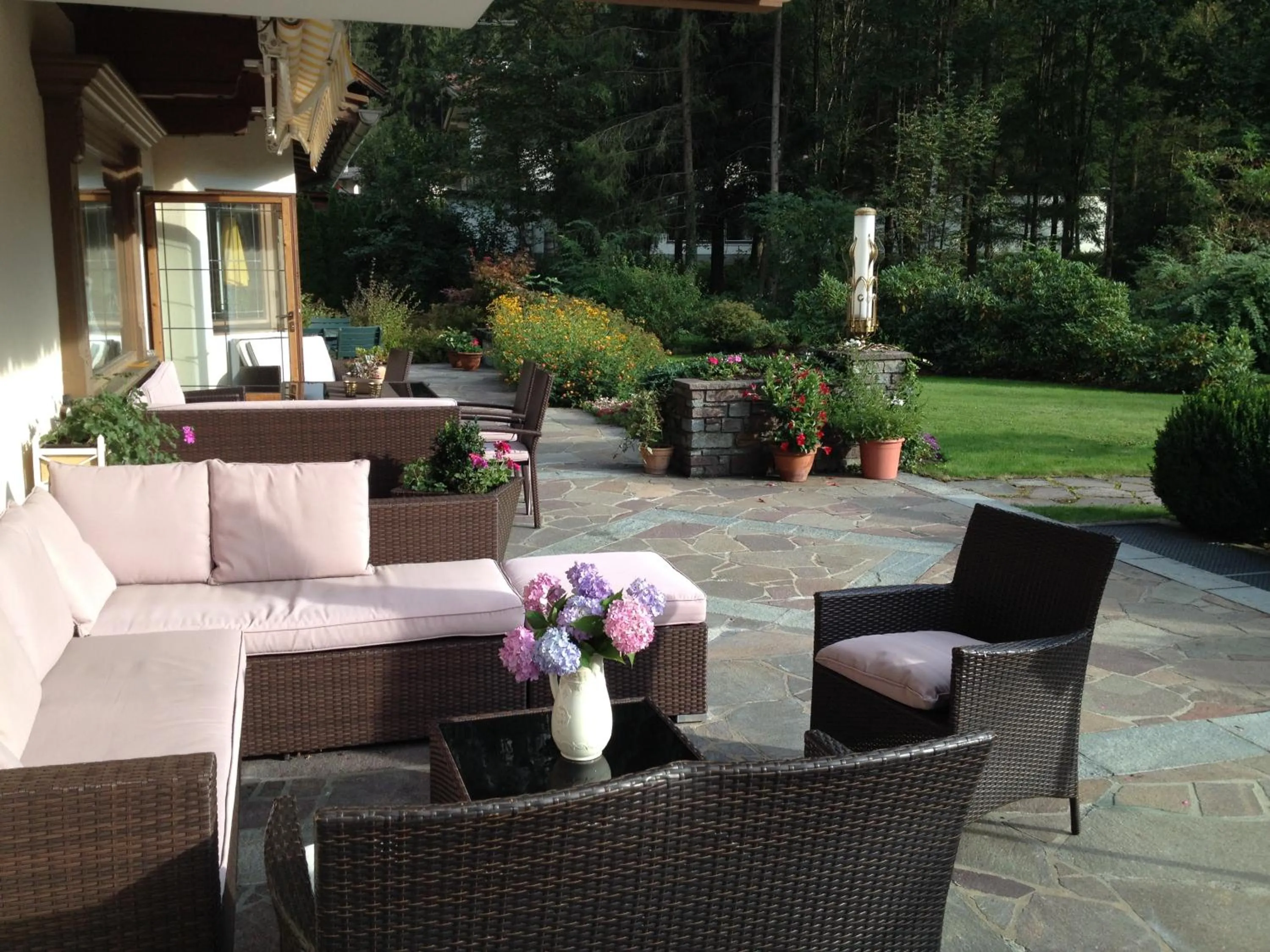 Balcony/Terrace in Hotel Garni Erler