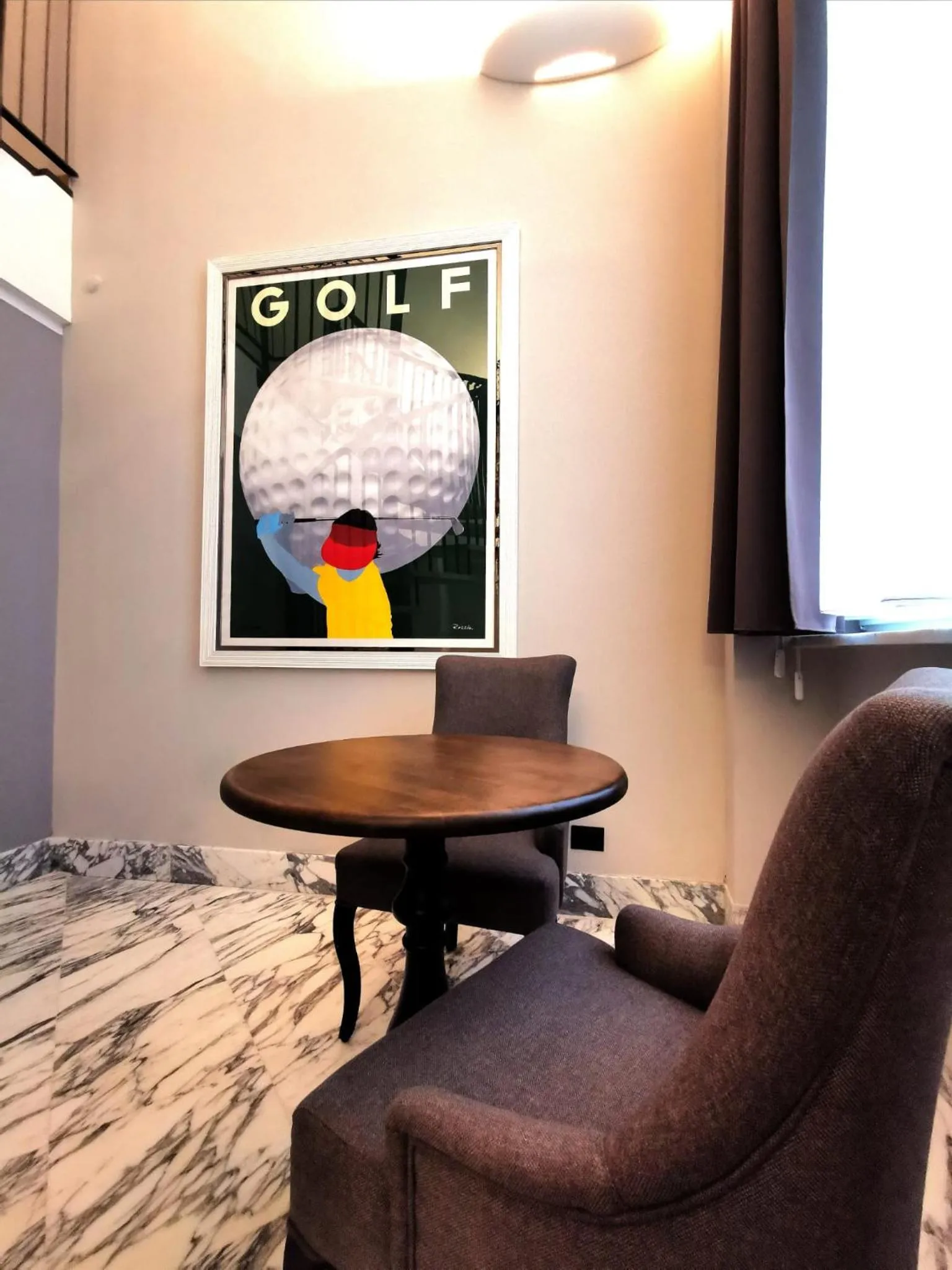 Seating area in Hotel De Ville