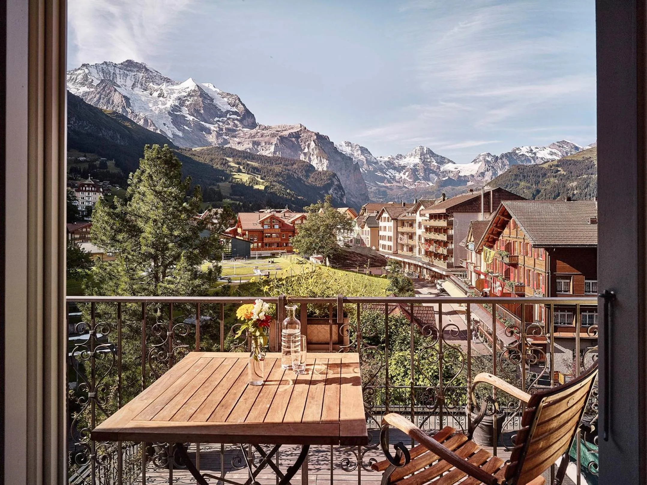Balcony/Terrace in Hotel Schönegg