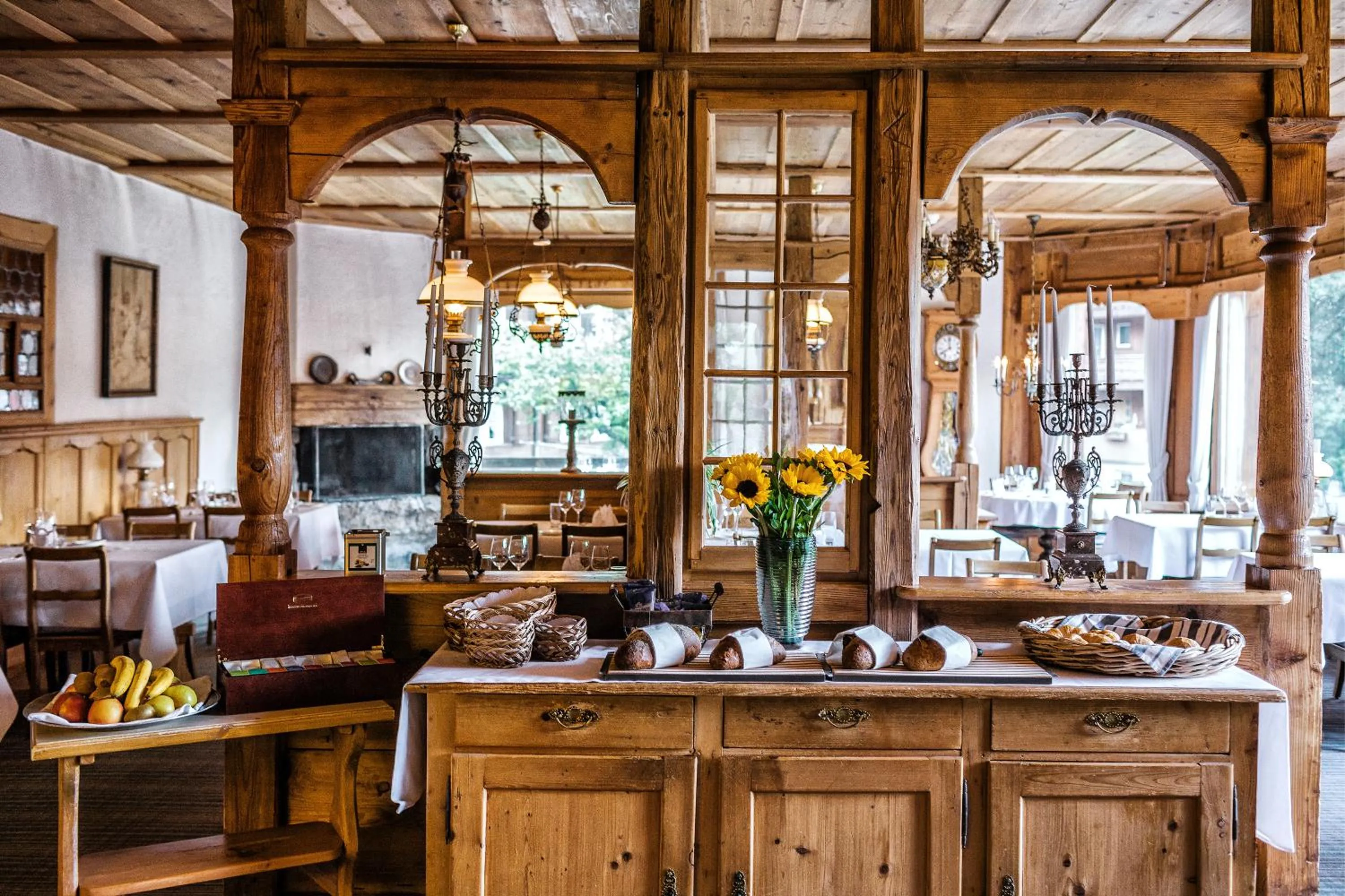 Restaurant/places to eat in Hotel Schönegg