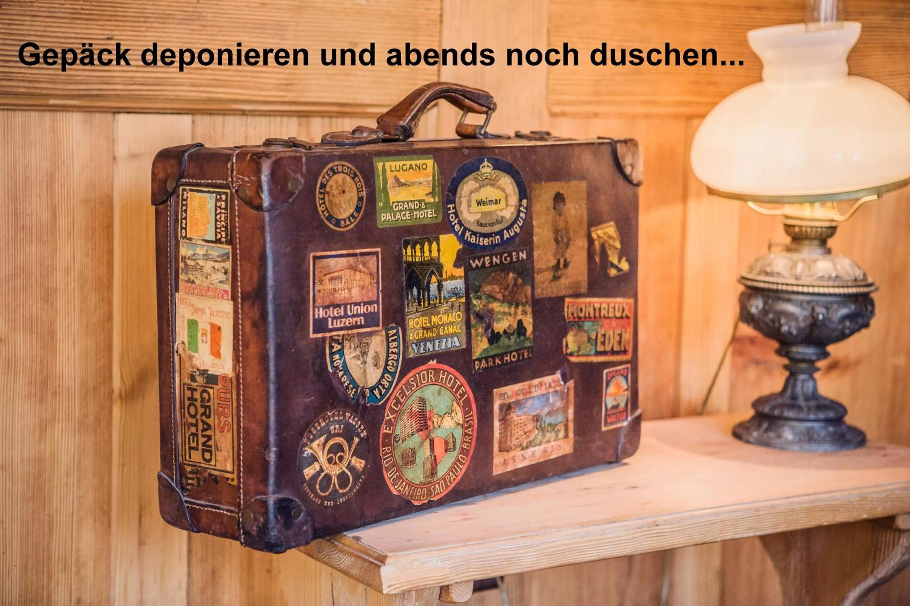 Decorative detail in Hotel Schönegg