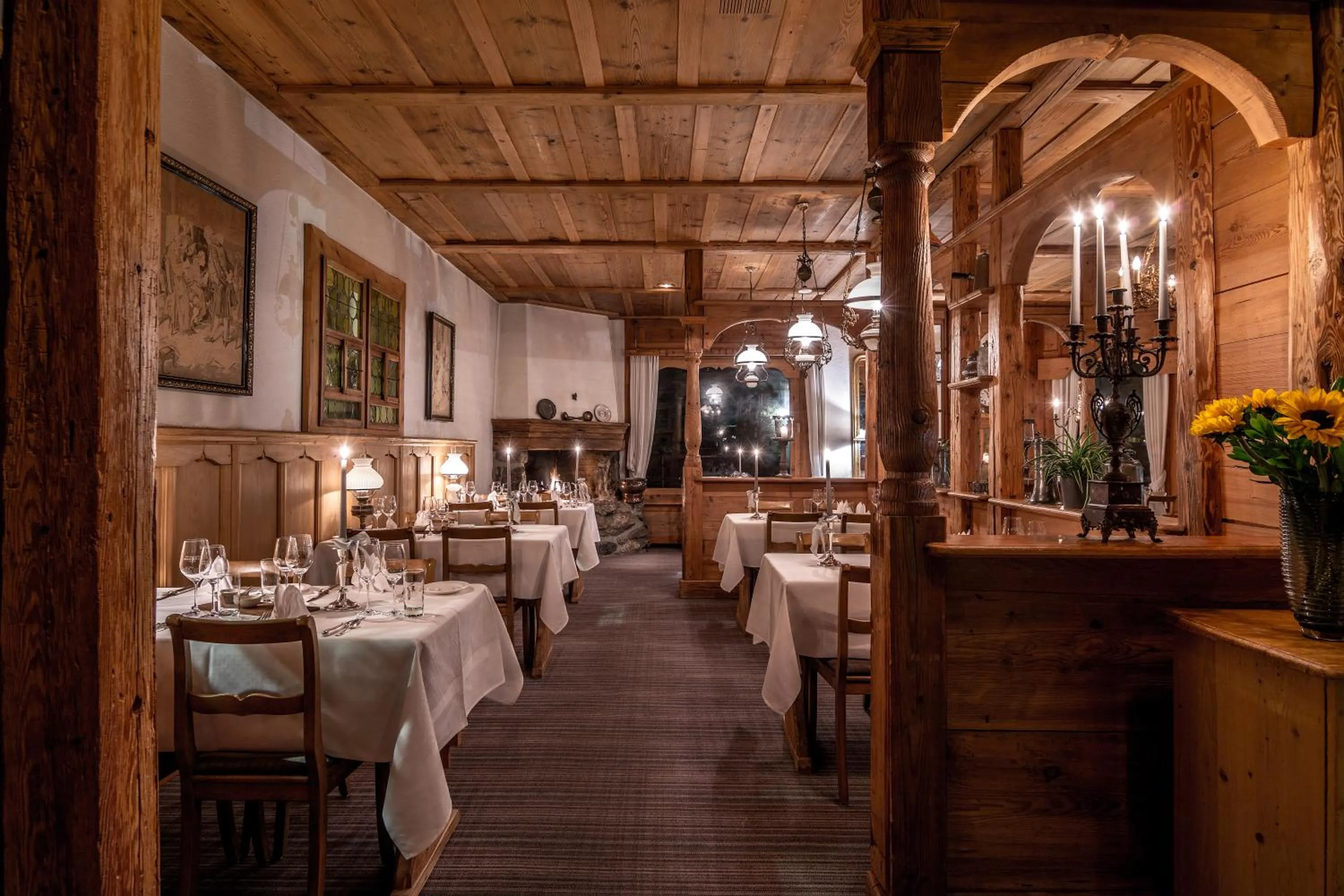 Restaurant/places to eat in Hotel Schönegg