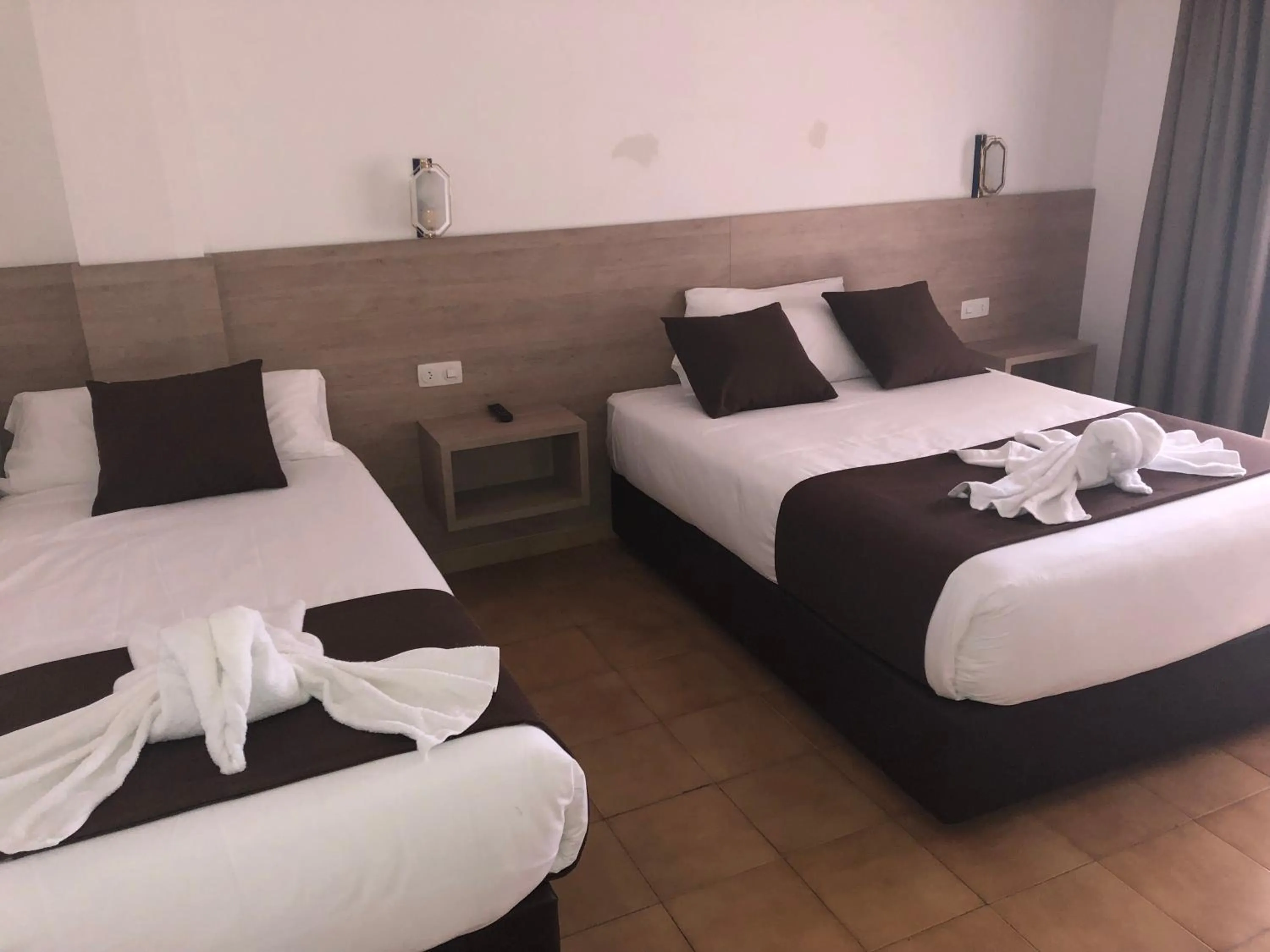 Bed in Hotel Hipica Park