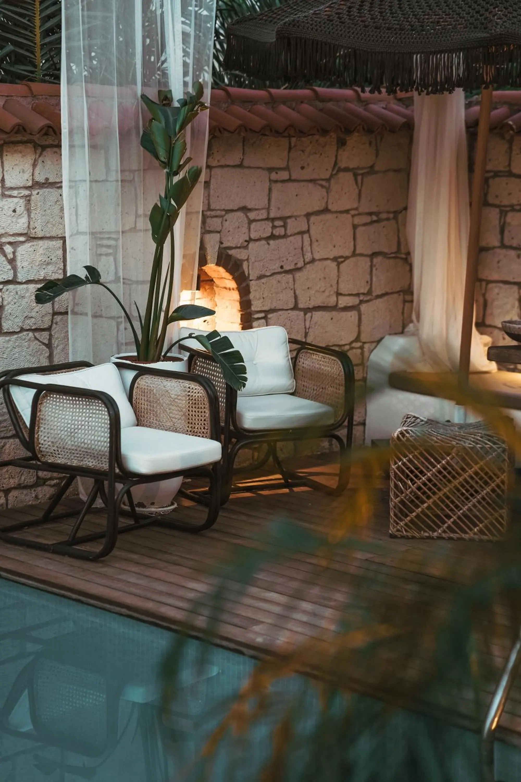 Garden in Aleysim Otel - Alaçatı