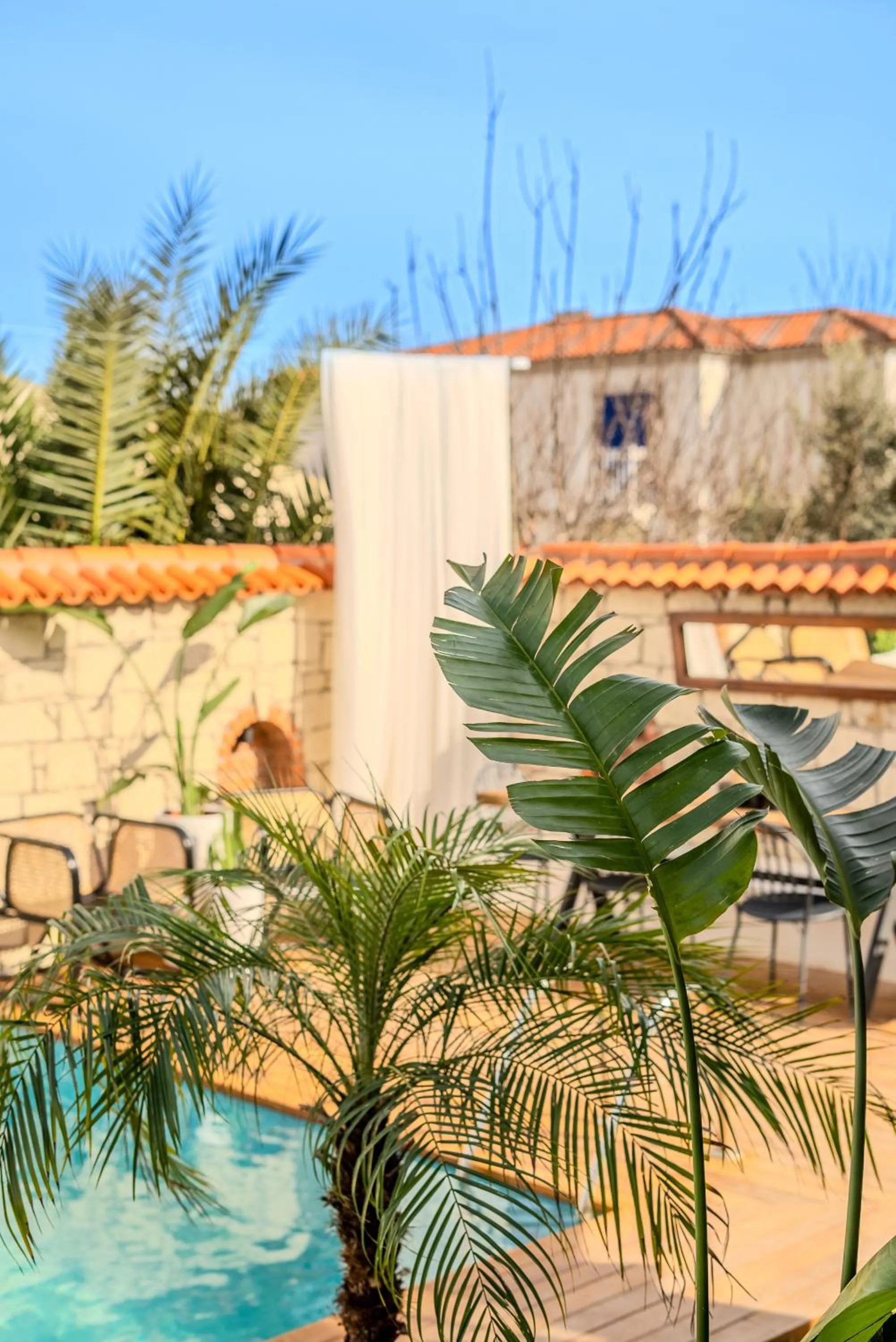 Swimming pool in Aleysim Otel - Alaçatı