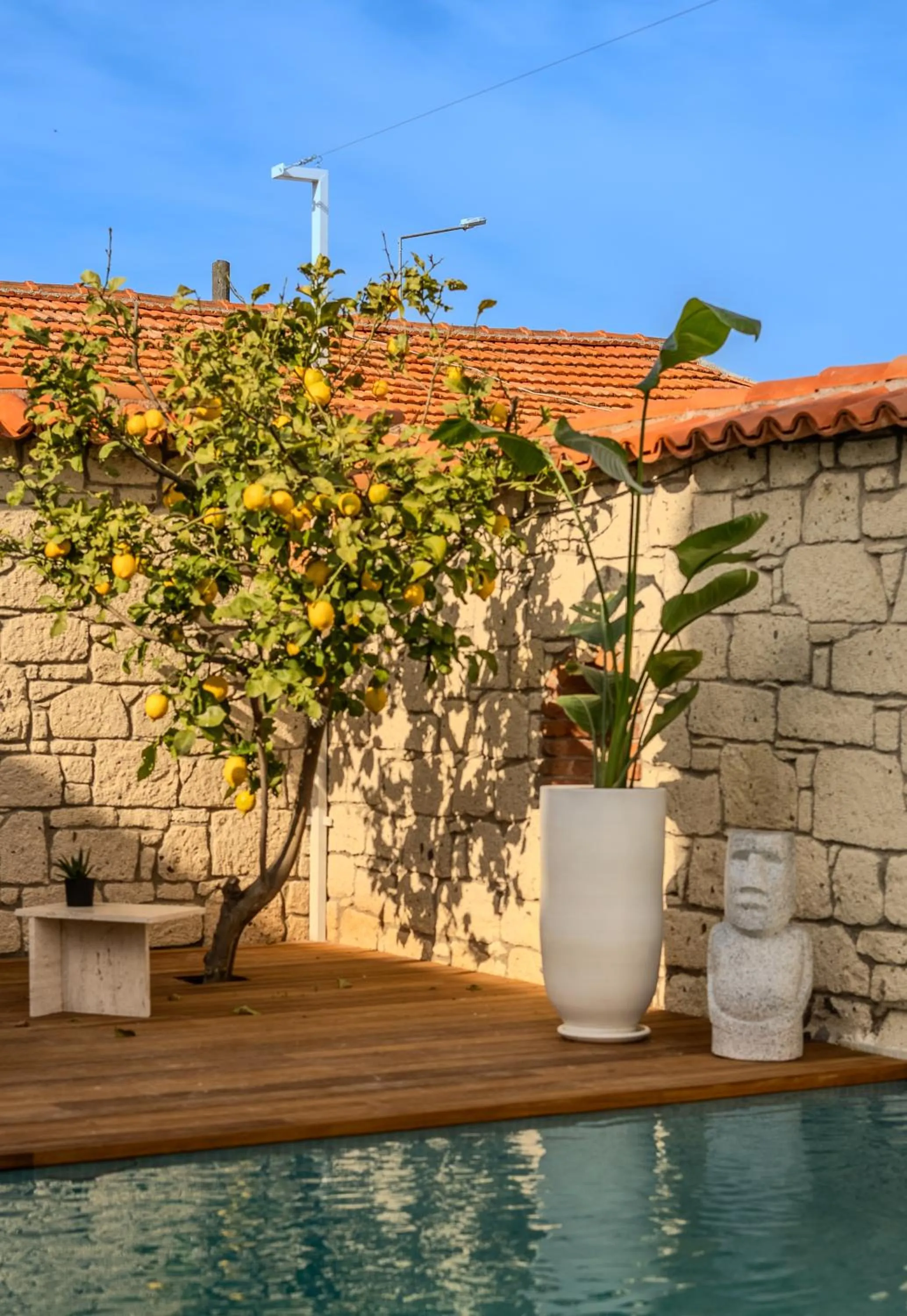 Swimming pool in Aleysim Otel - Alaçatı