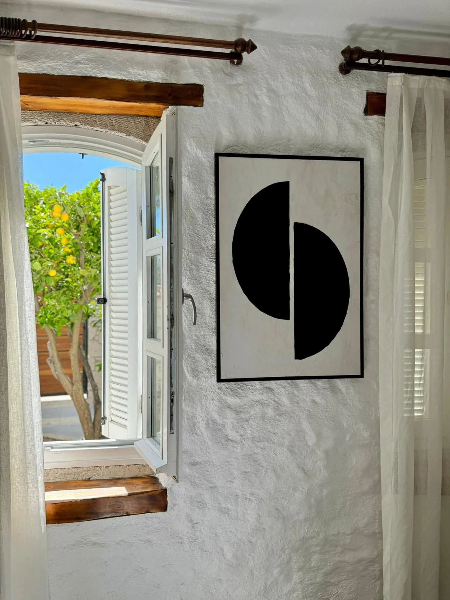 City view in Aleysim Otel - Alaçatı