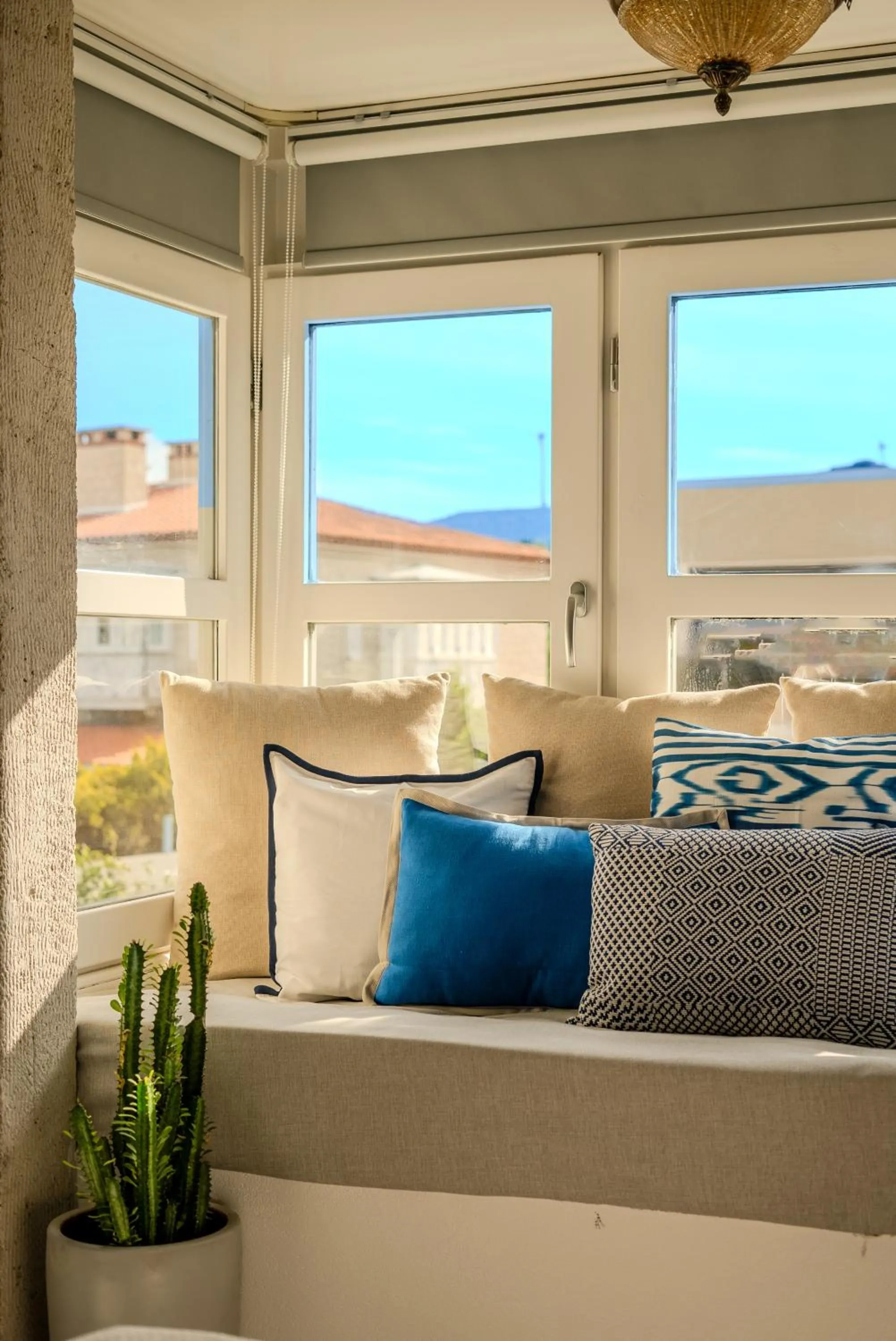 Seating area in Aleysim Otel - Alaçatı