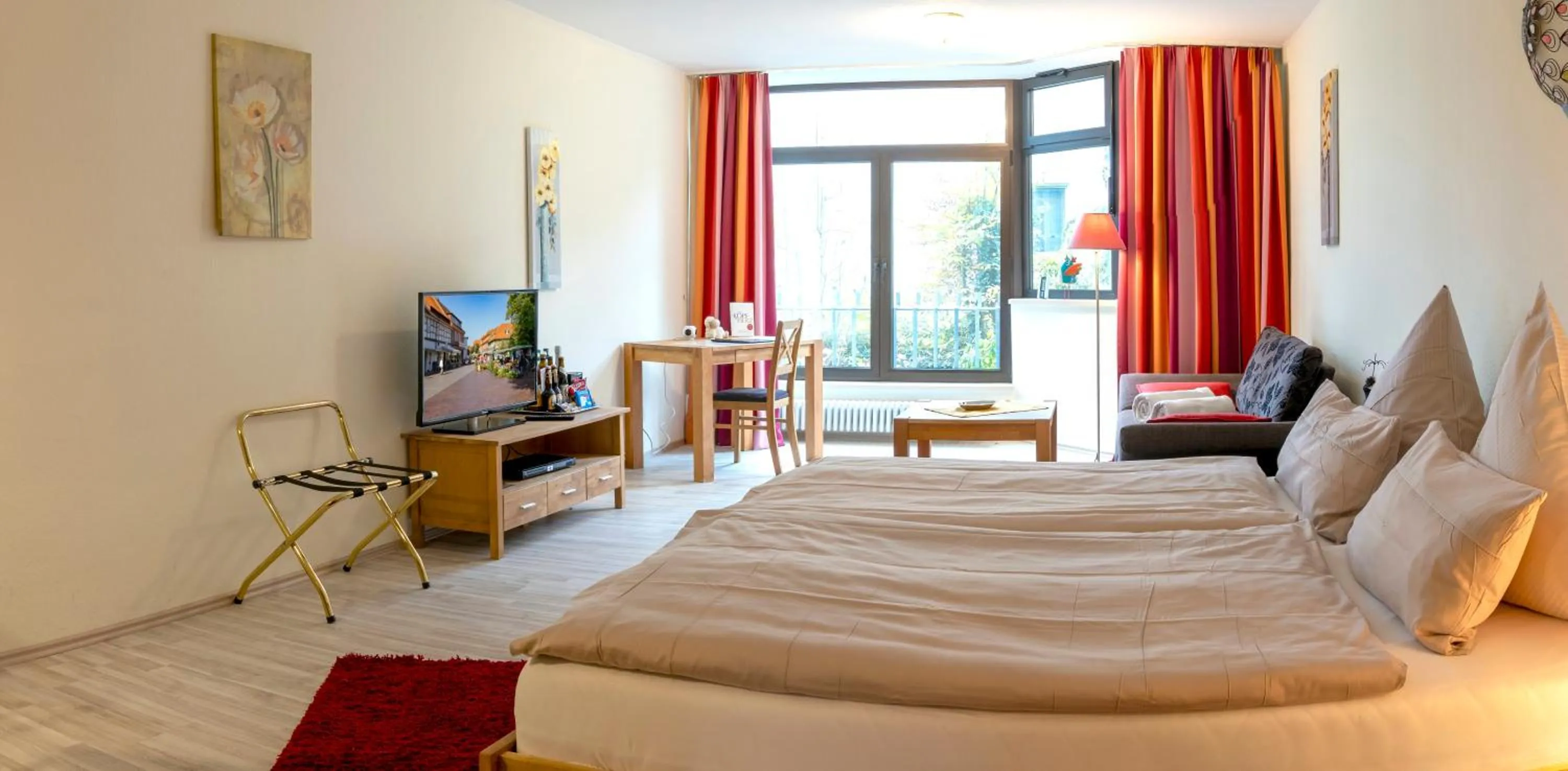 Photo of the whole room, Bed in Haus Roseneck mit gratis Zugang zur Jod-Sole-Therme
