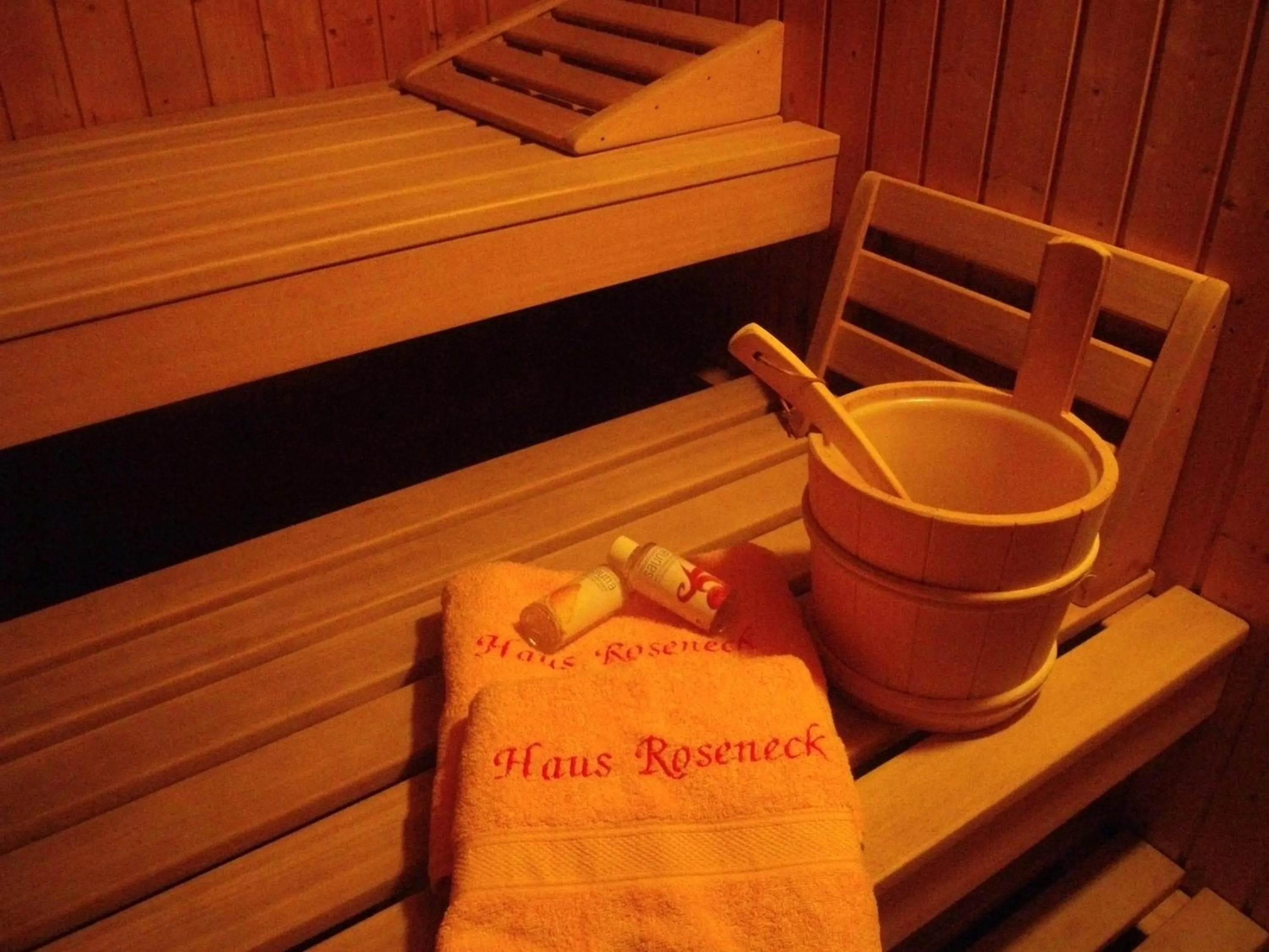 Sauna in Haus Roseneck mit gratis Zugang zur Jod-Sole-Therme