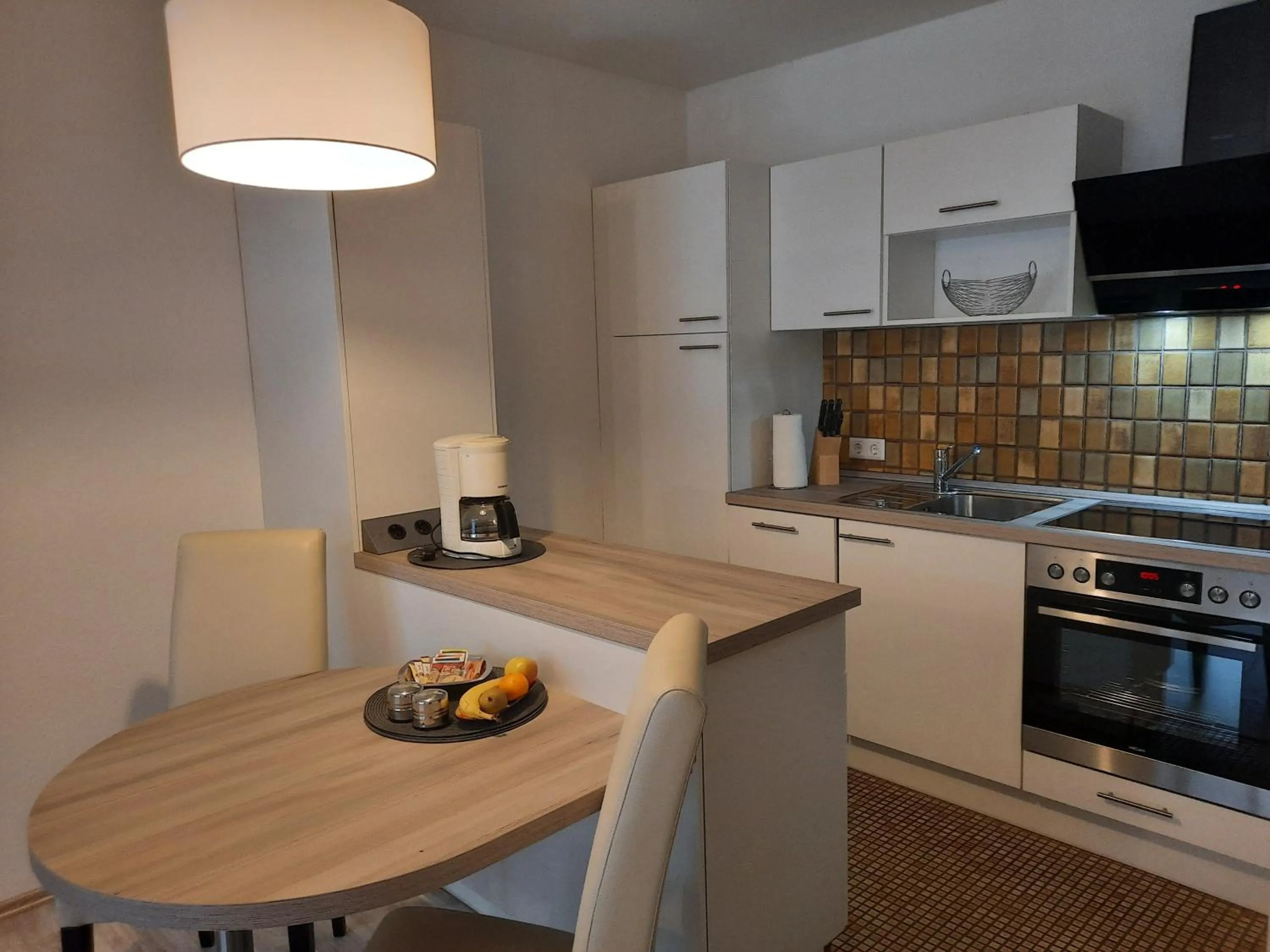 Coffee/tea facilities in Haus Roseneck mit gratis Zugang zur Jod-Sole-Therme