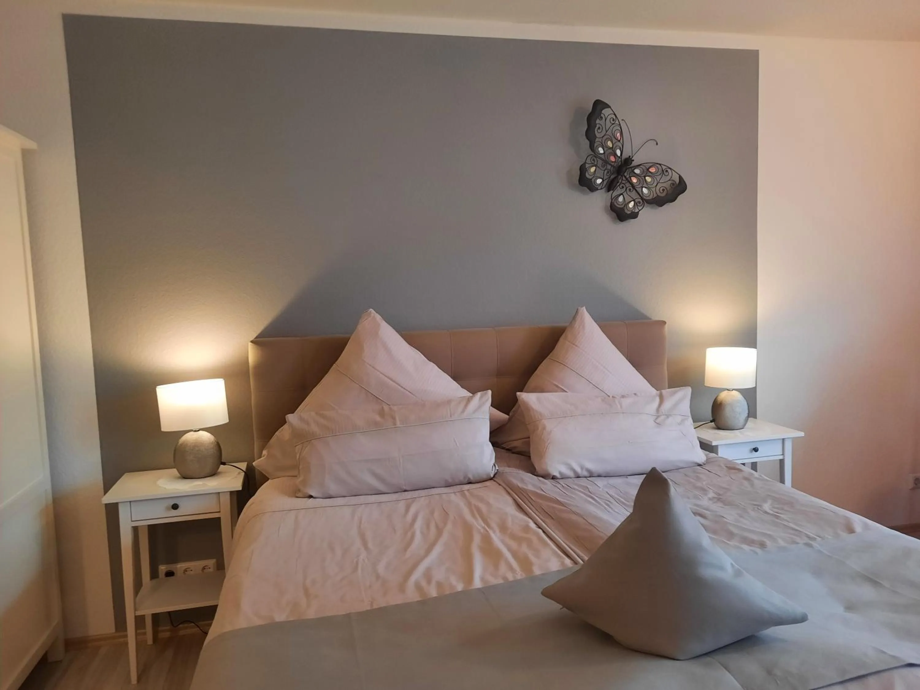 Bed in Haus Roseneck mit gratis Zugang zur Jod-Sole-Therme