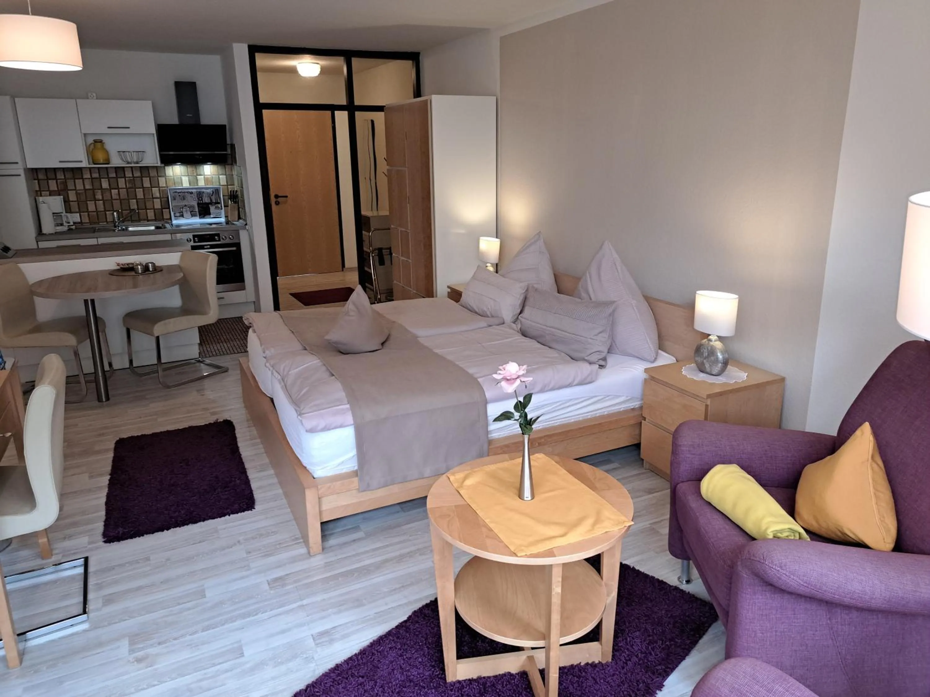 Photo of the whole room, Bed in Haus Roseneck mit gratis Zugang zur Jod-Sole-Therme