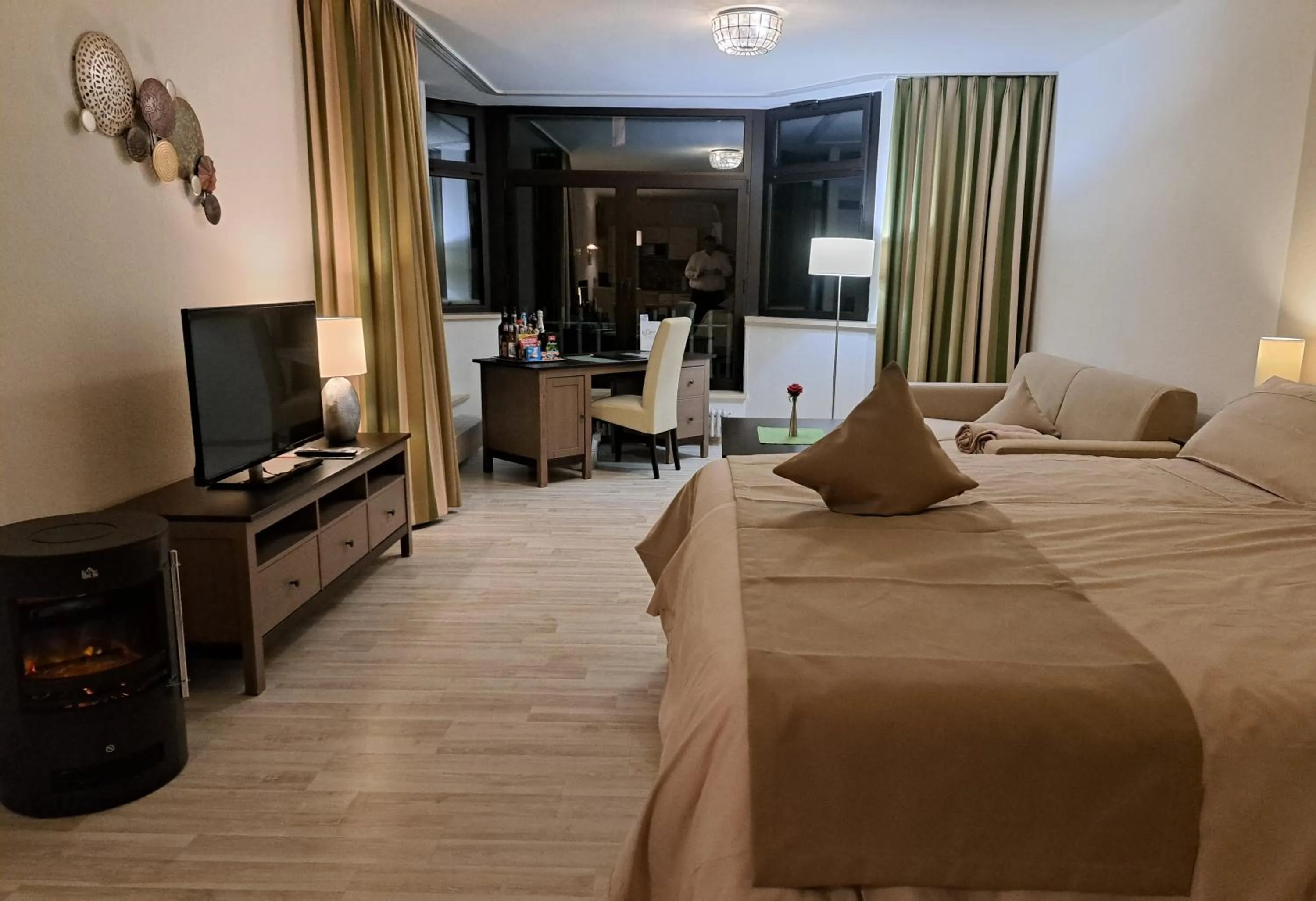 Photo of the whole room, Bed in Haus Roseneck mit gratis Zugang zur Jod-Sole-Therme