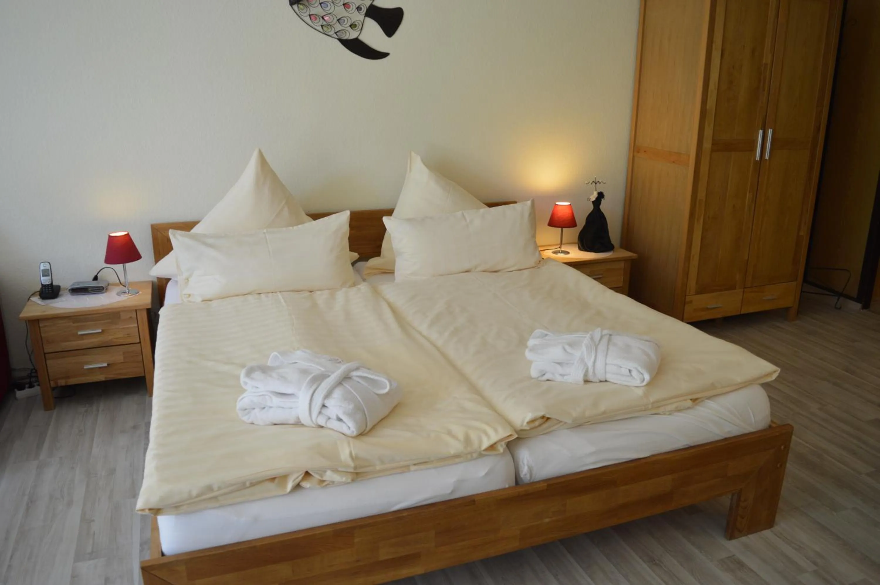 Bed in Haus Roseneck mit gratis Zugang zur Jod-Sole-Therme