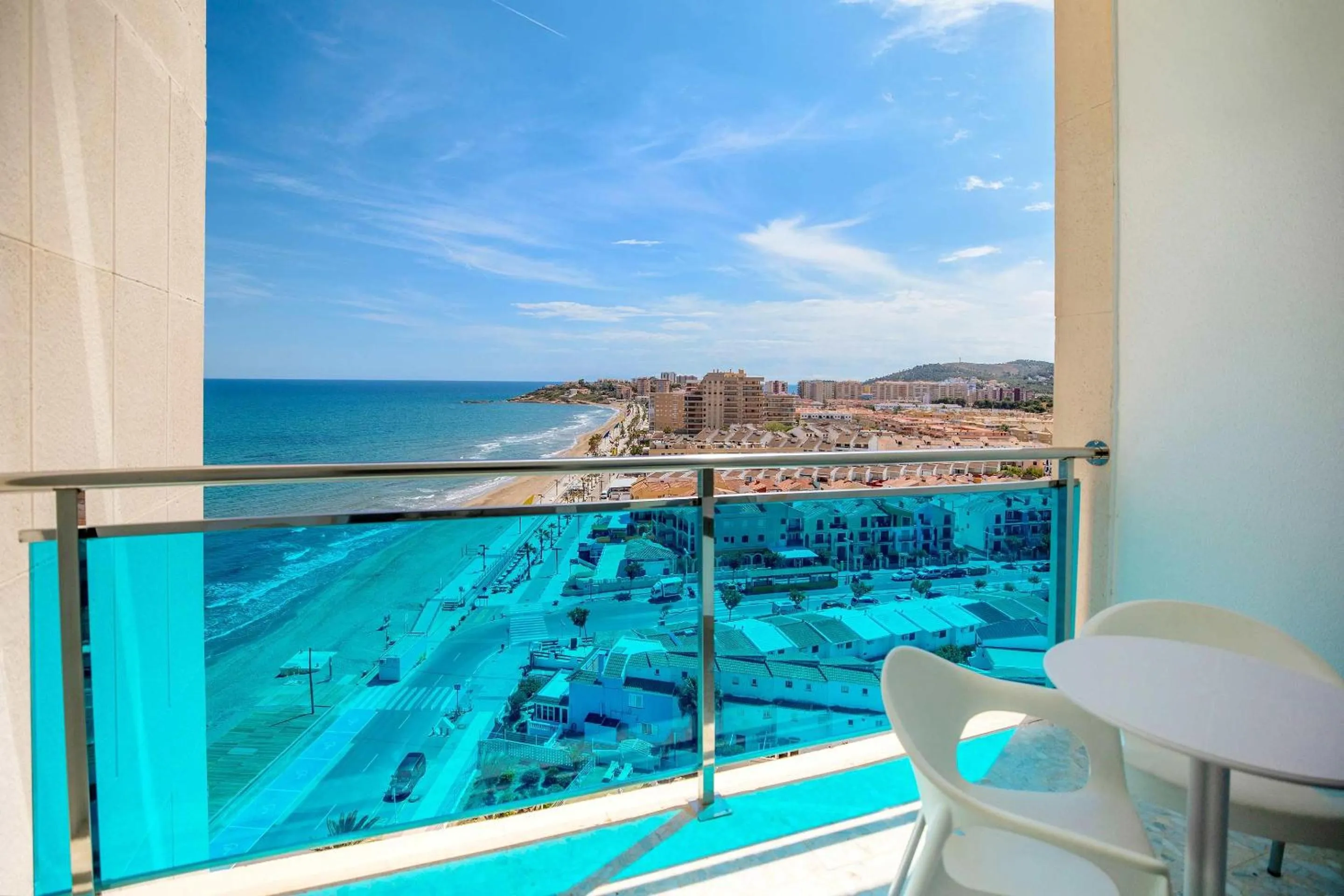 Balcony/Terrace in Hotel Servigroup Koral Beach 4 Sup