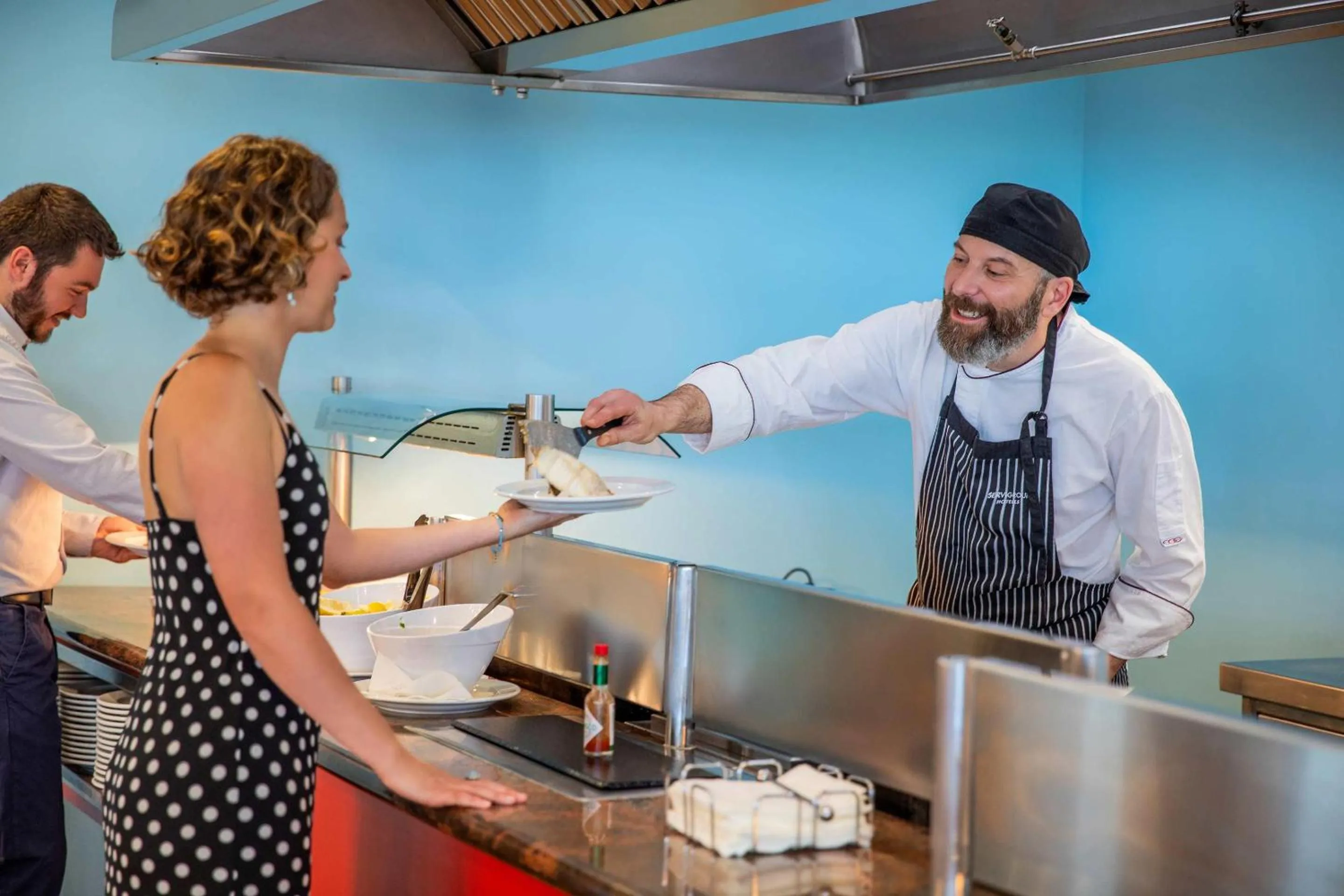 Restaurant/places to eat in Hotel Servigroup Koral Beach 4 Sup