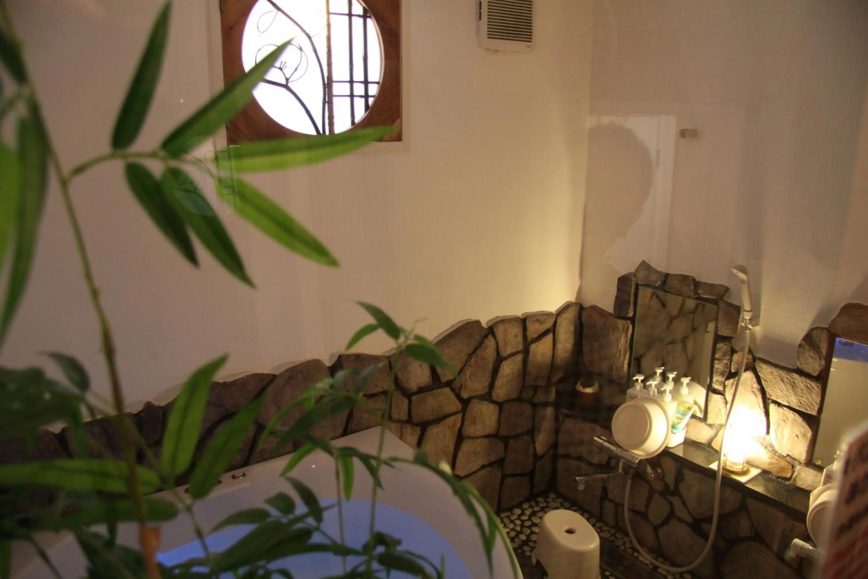 Bathroom in Pension Yumekukan