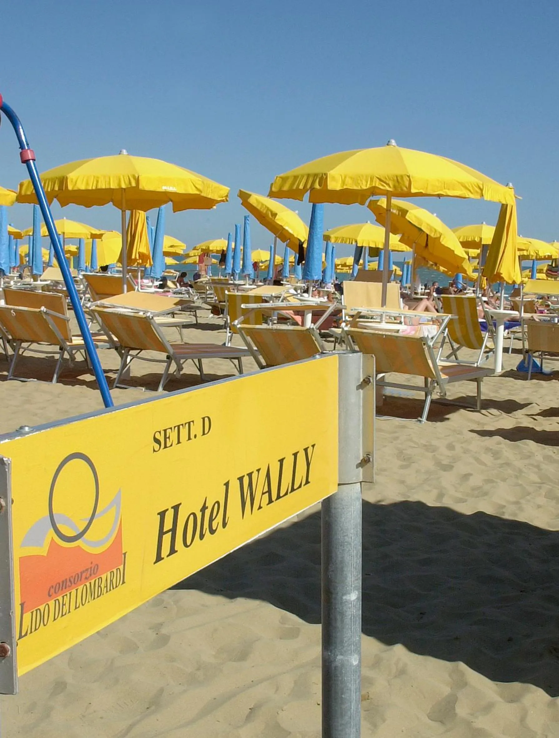 Beach in Hotel Wally