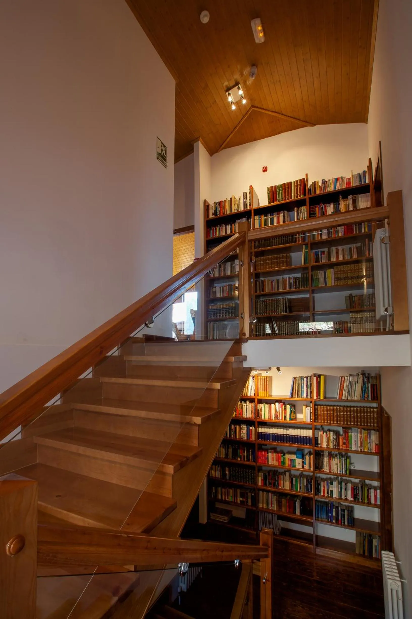 Library in Posada Real La Almazuela
