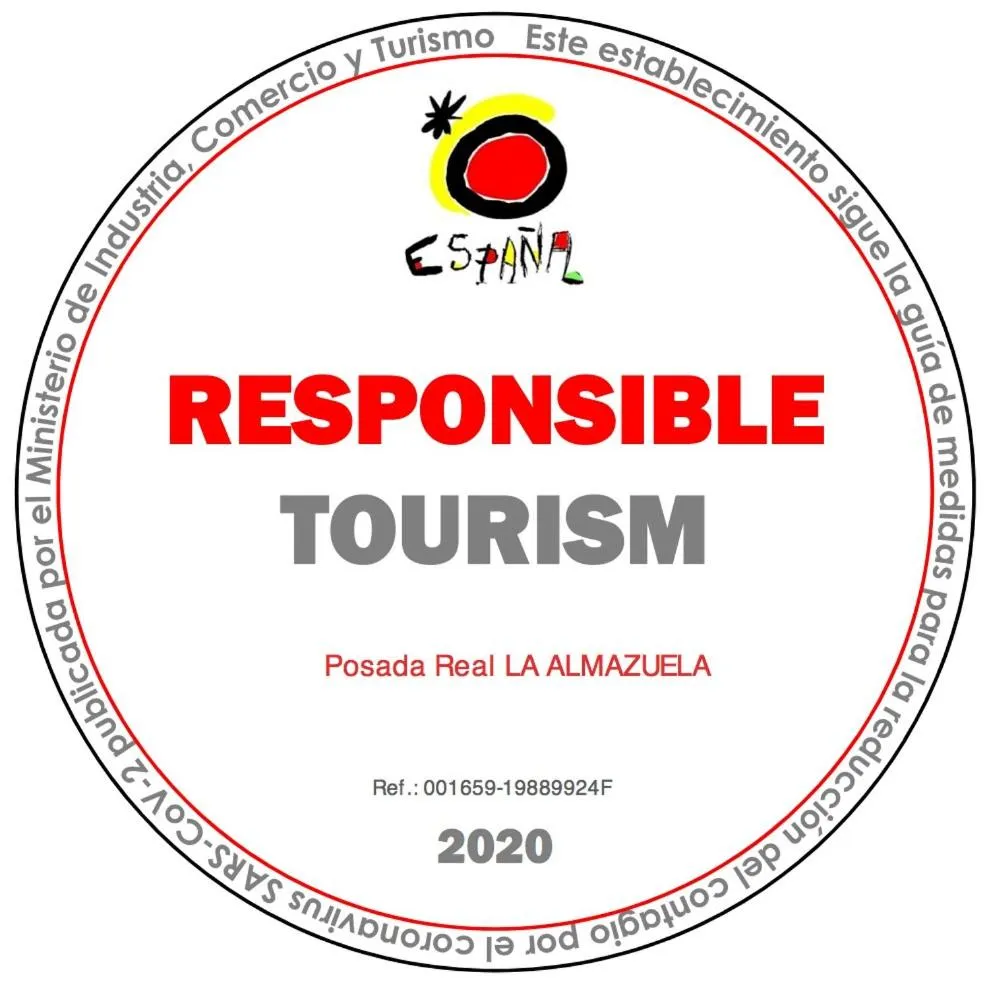 Logo/Certificate/Sign in Posada Real La Almazuela