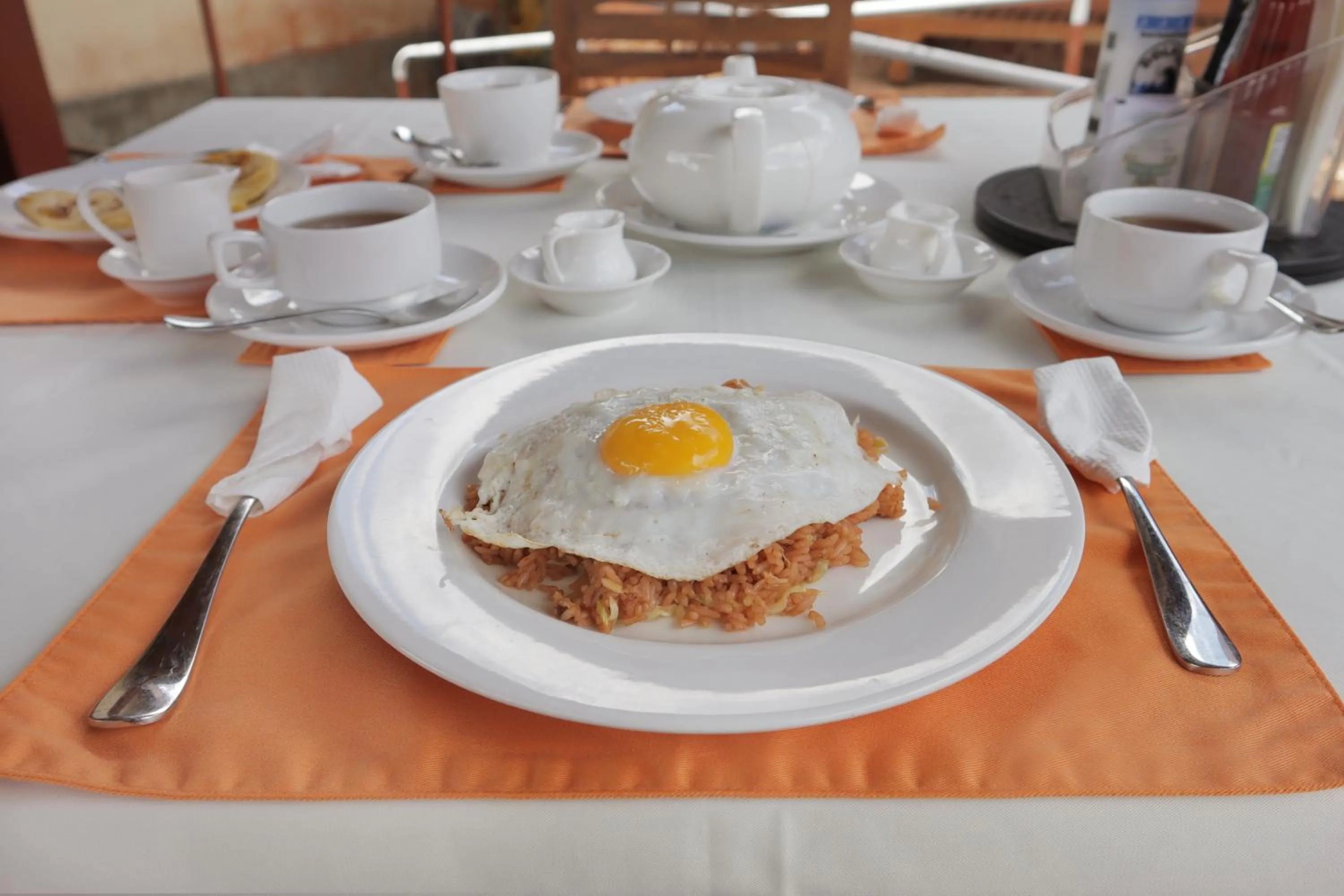 Food and drinks in Bon Nyuh Bungalows