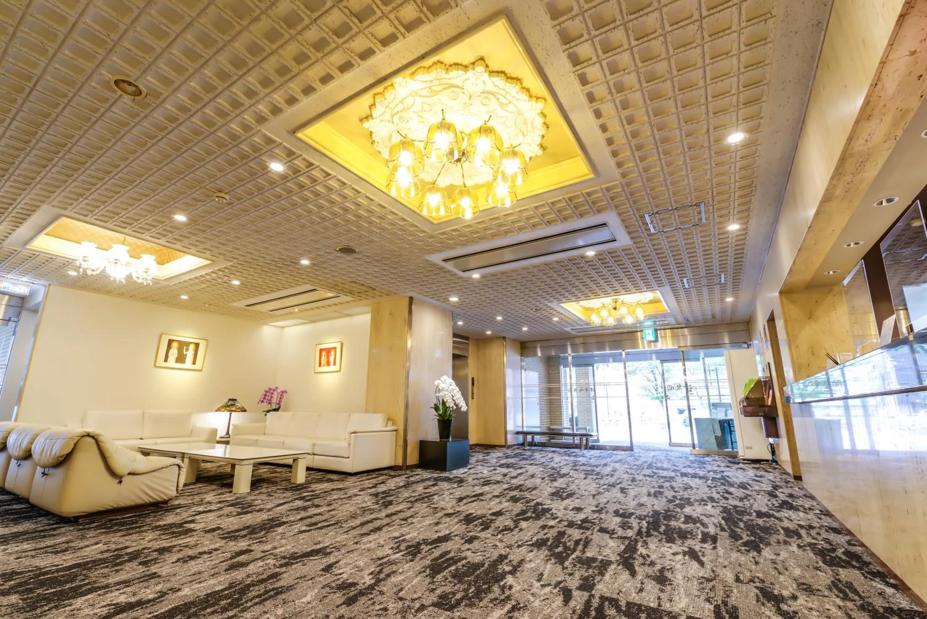 Lobby or reception in Reisenkaku Hotel Ekimae