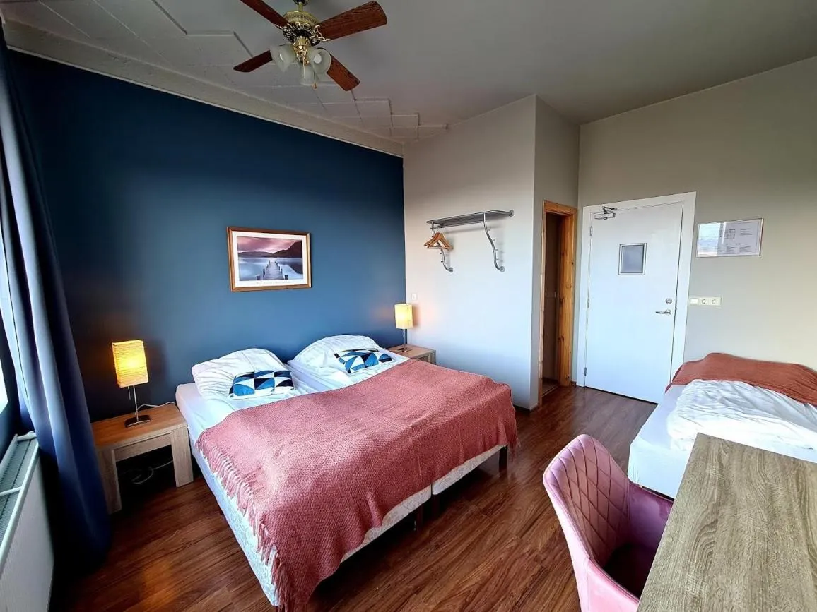 Bed in Hlín Guesthouse