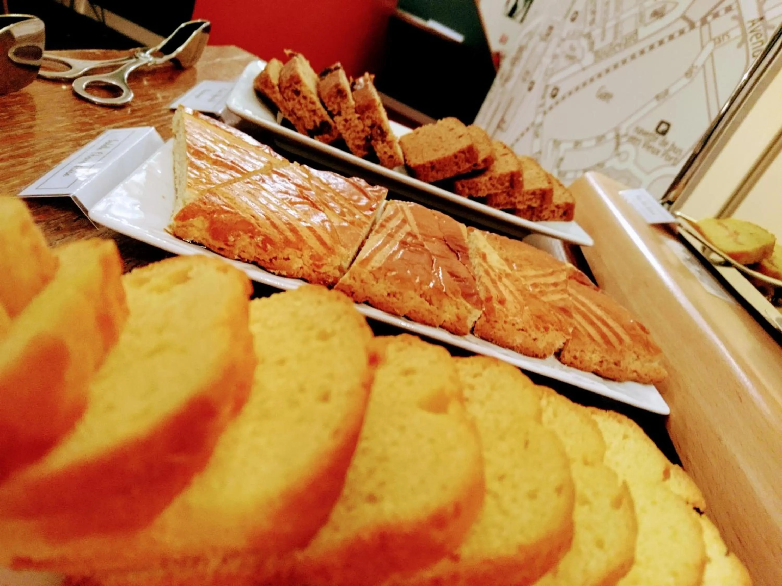 Buffet breakfast in Accostage Hôtel Plage de la Concurrence