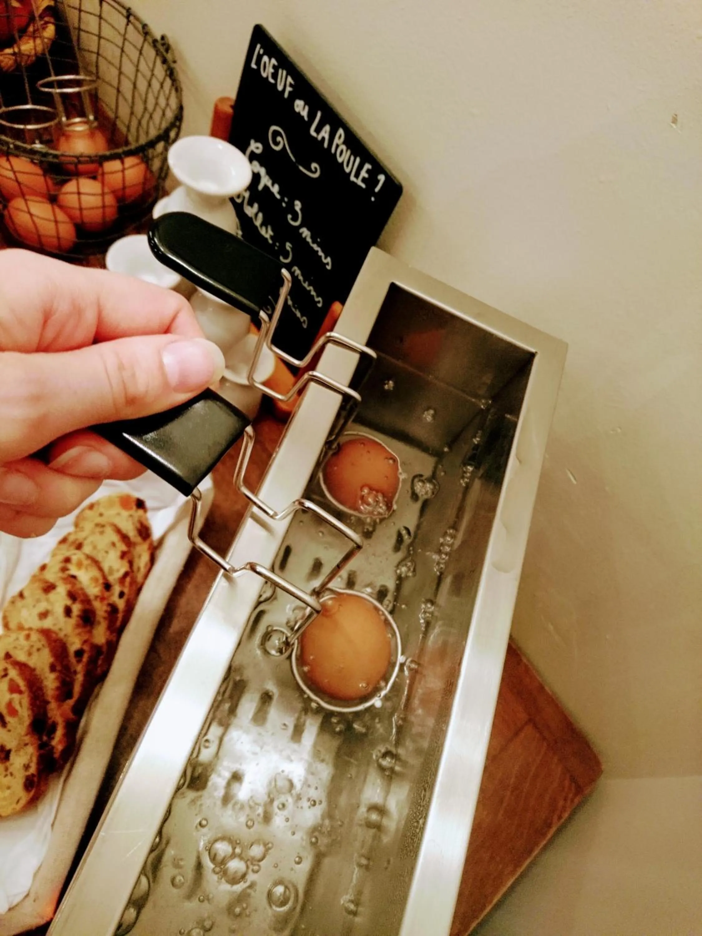 Food and drinks in Accostage Hôtel Plage de la Concurrence