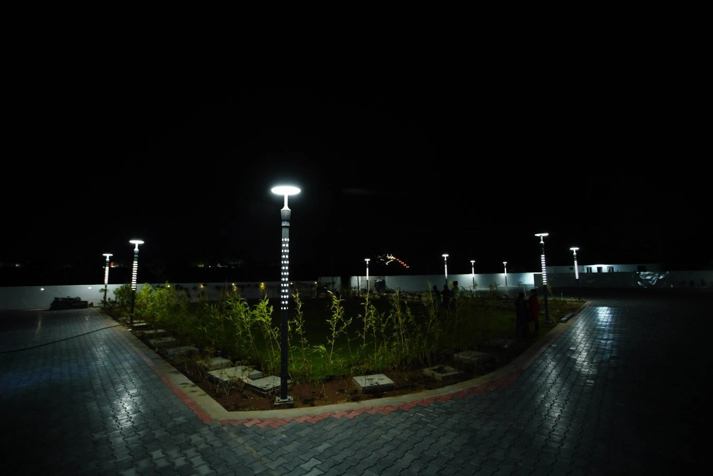 Garden in Hotel Visakka Palani