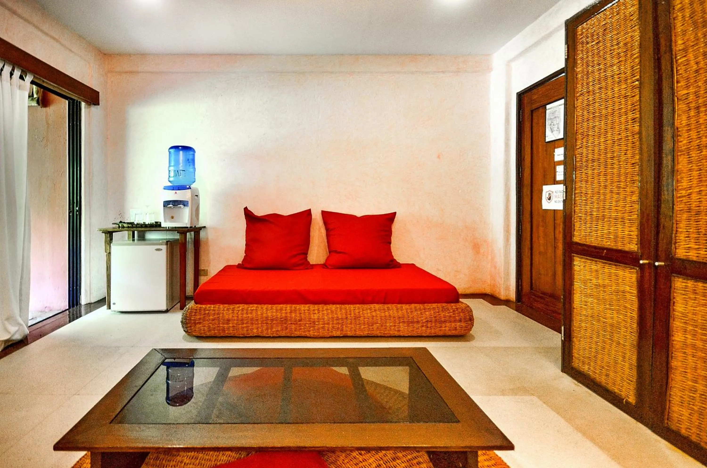 Seating area in Signature Boracay Punta Rosa