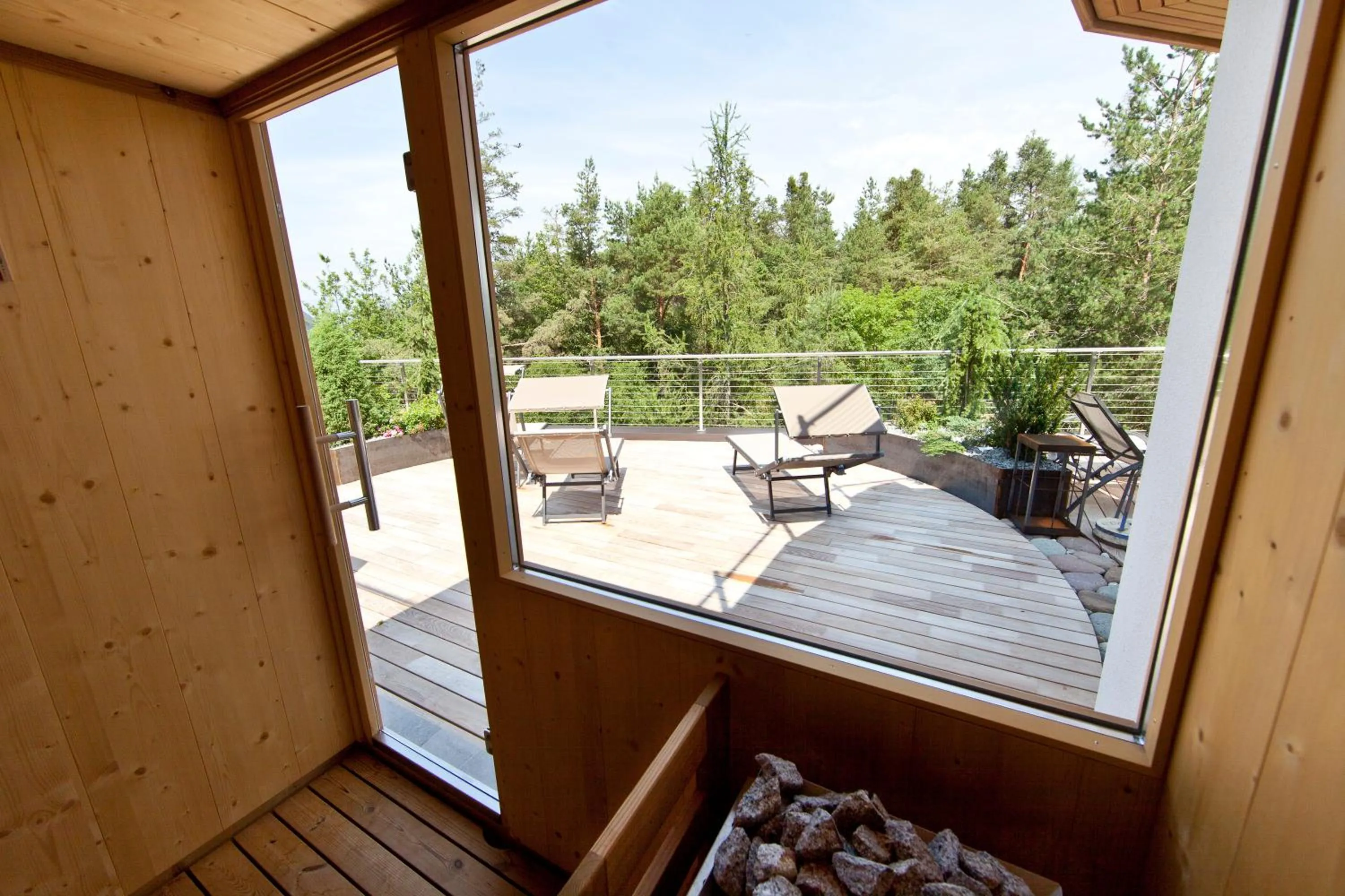 Sauna in Bio & BikeHotel Steineggerhof