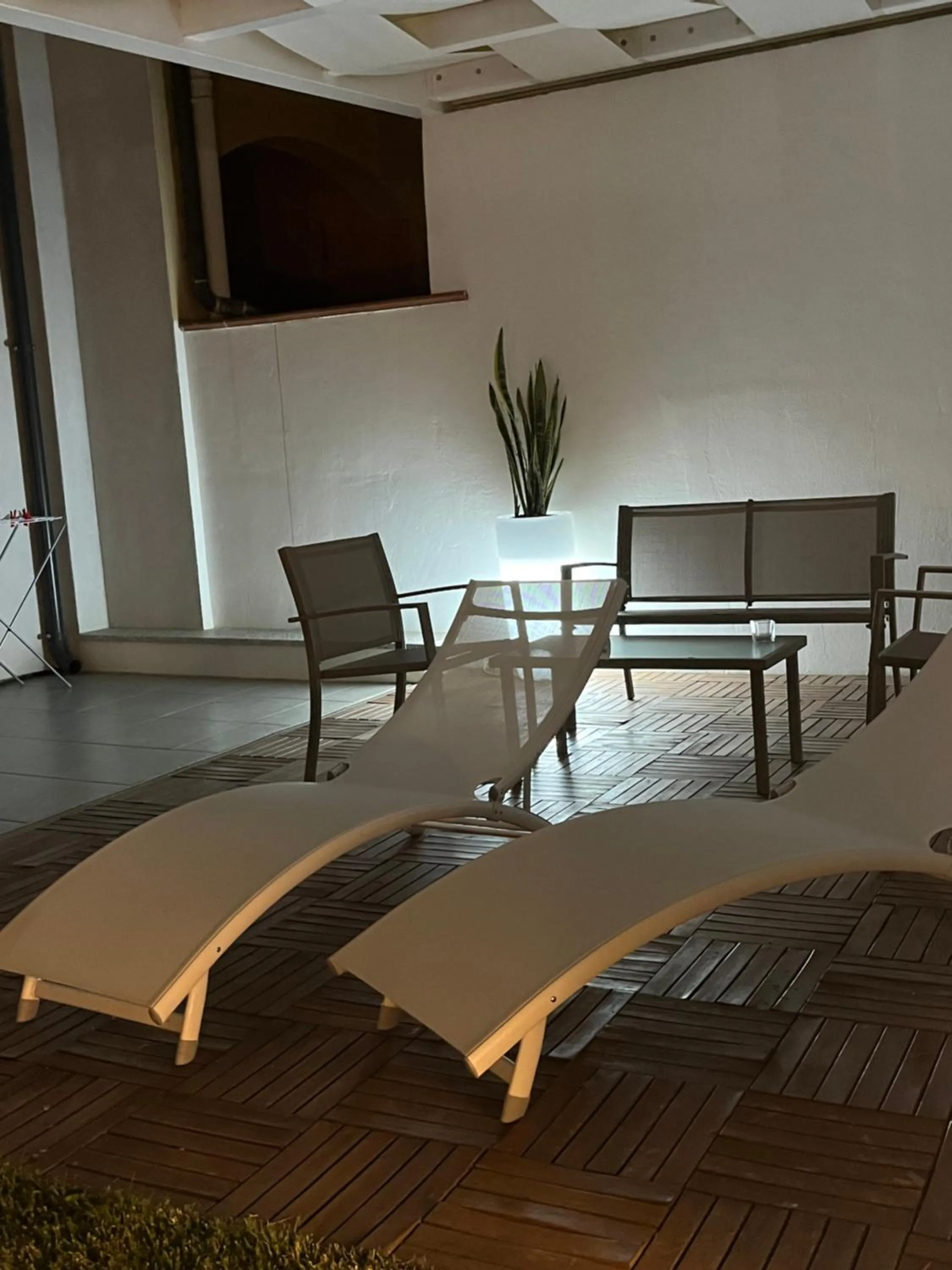 sunbed in Alexander B&B