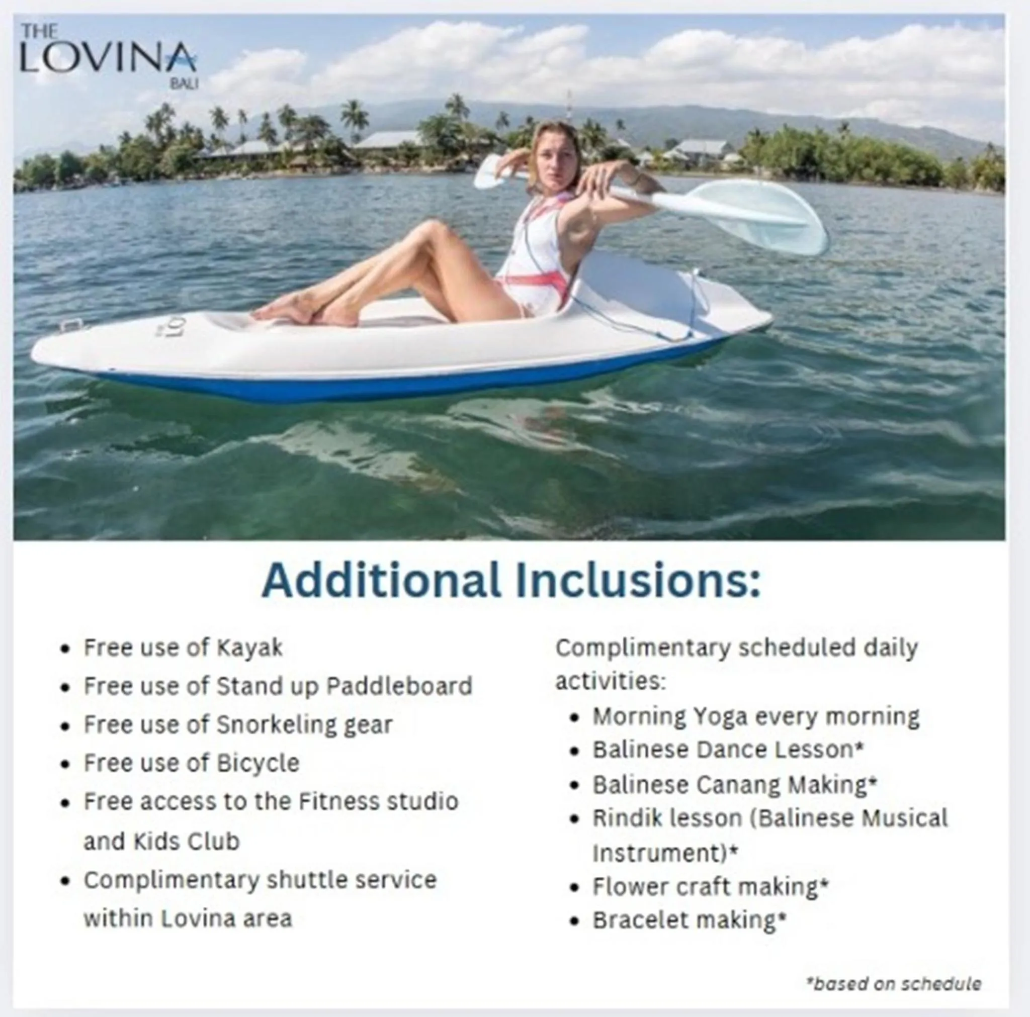 Activities in The Lovina