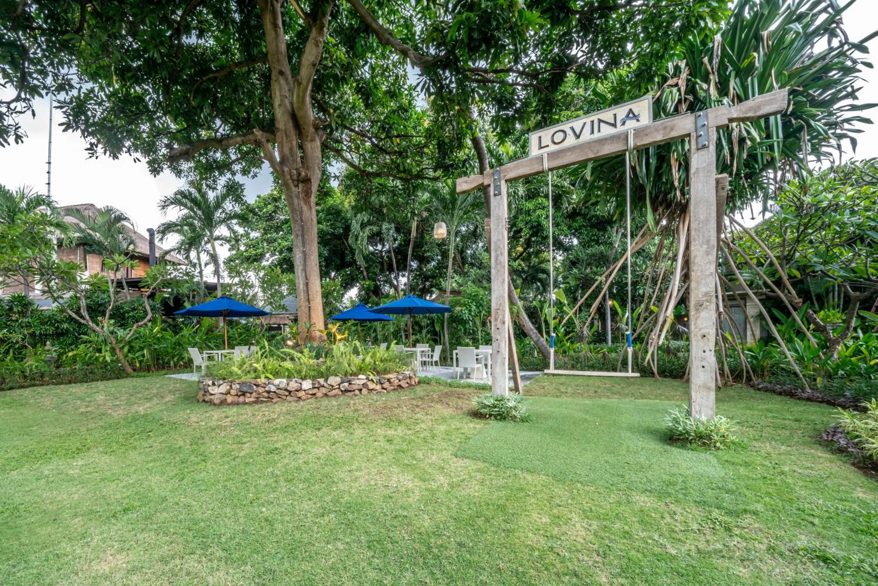 Garden in The Lovina