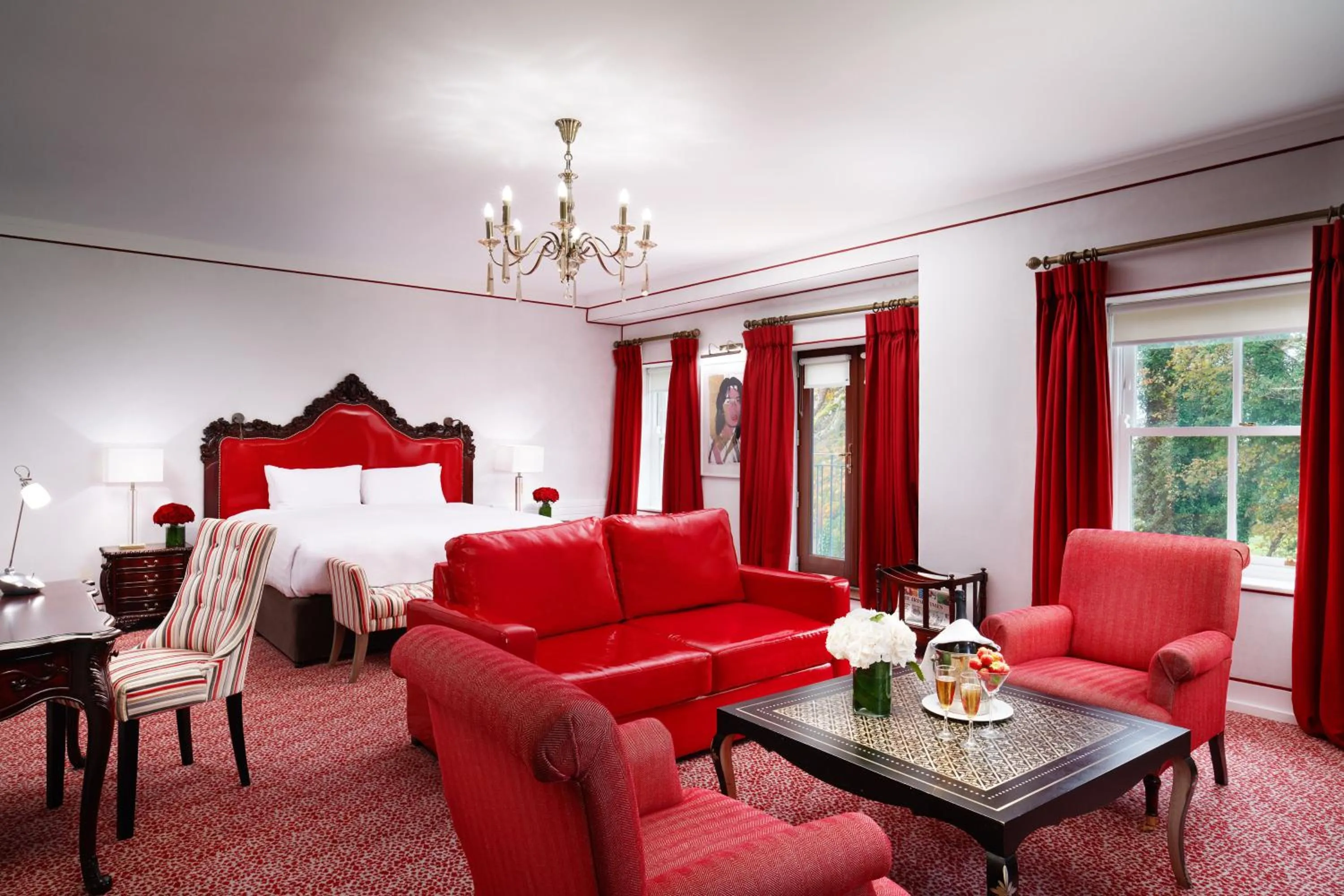 Bedroom in The Lodge at Ashford Castle
