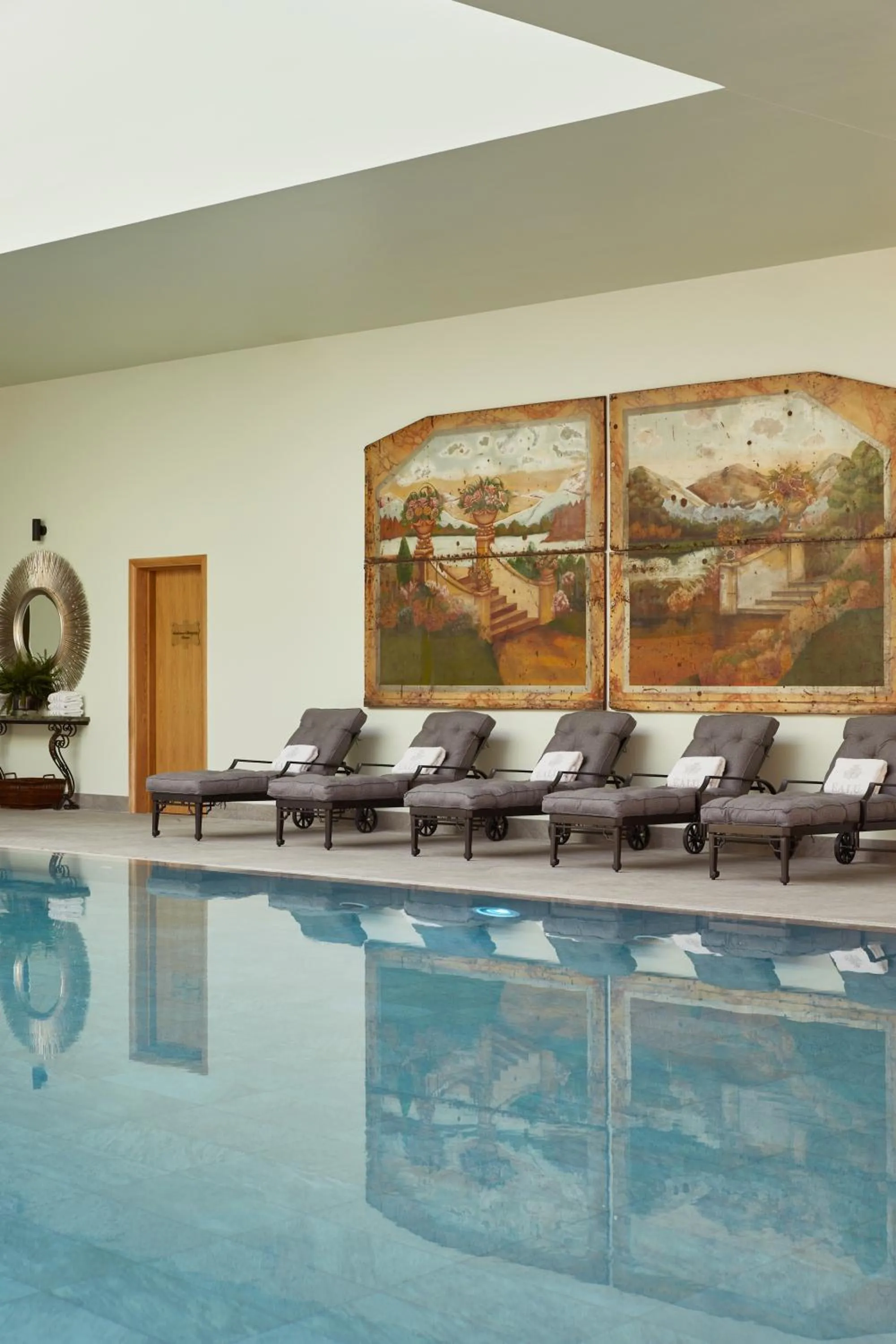Swimming pool in The Lodge at Ashford Castle
