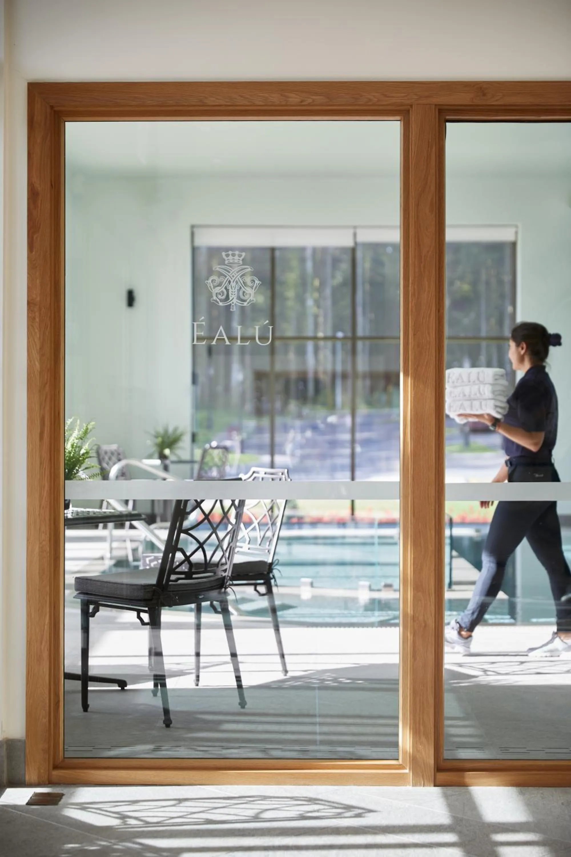 Swimming pool in The Lodge at Ashford Castle