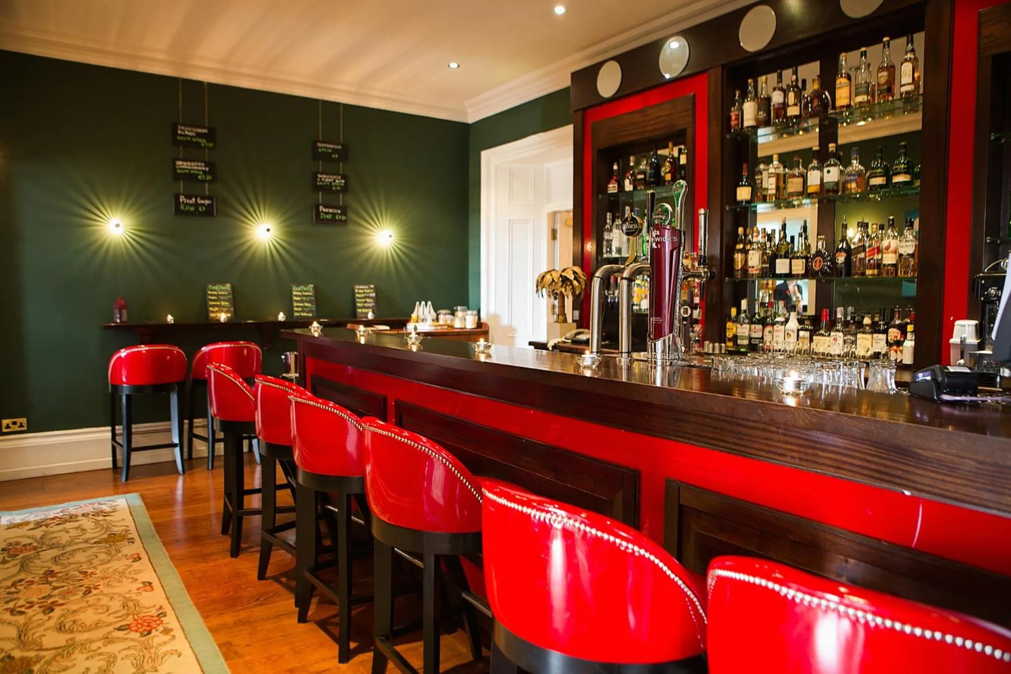 Library in The Lodge at Ashford Castle