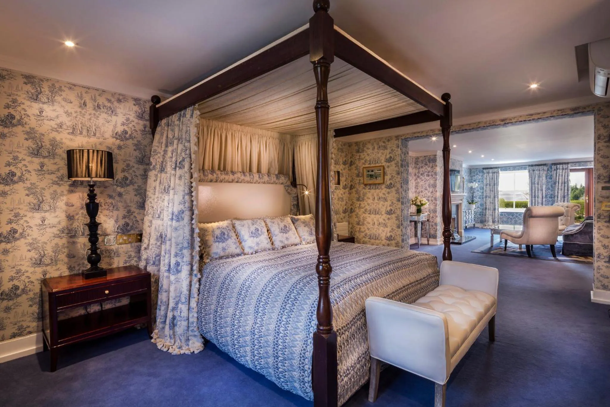 Bedroom in The Lodge at Ashford Castle
