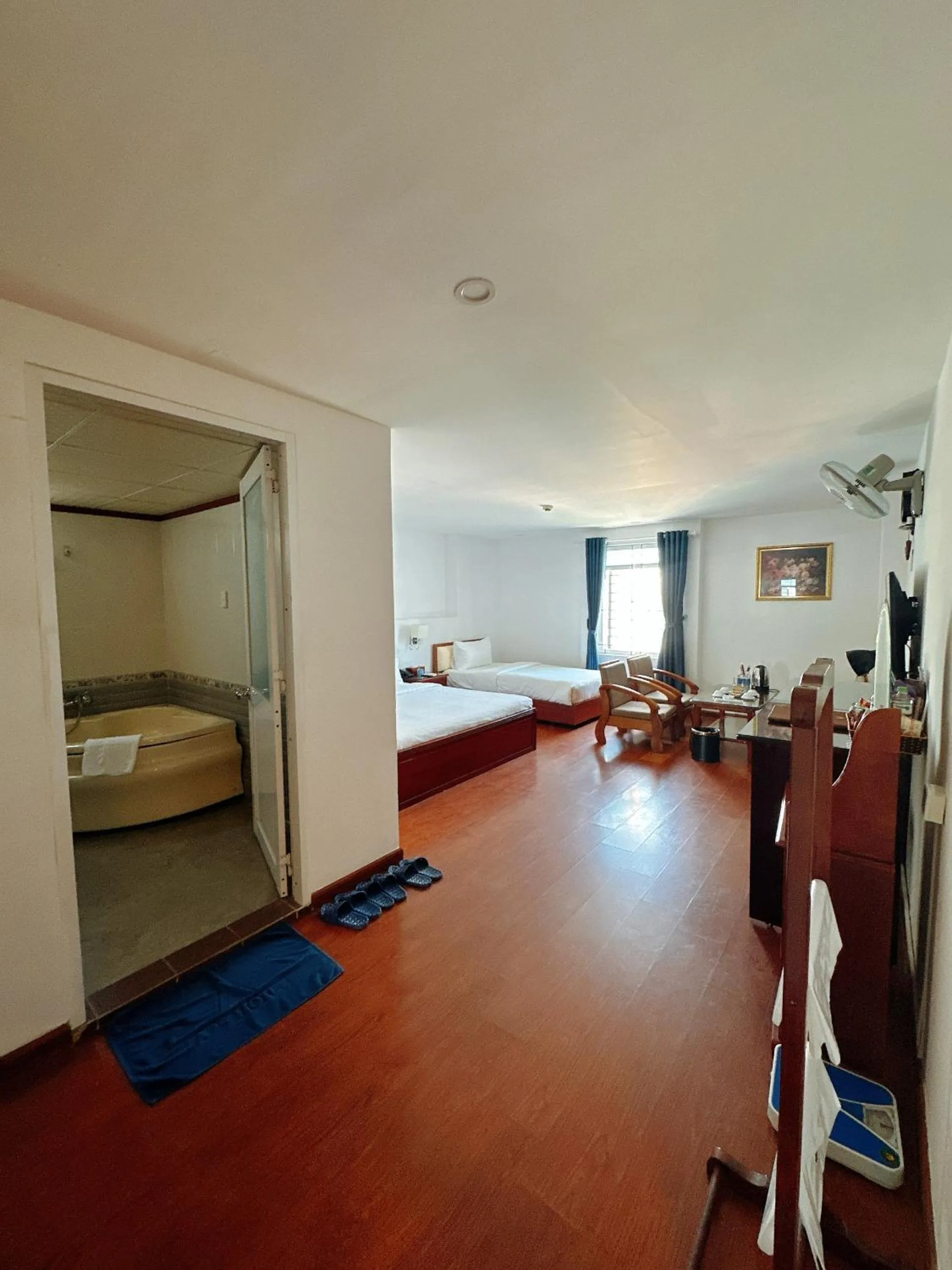 Bed in A25 Hotel -137 Nguyễn Du - Đà Nẵng