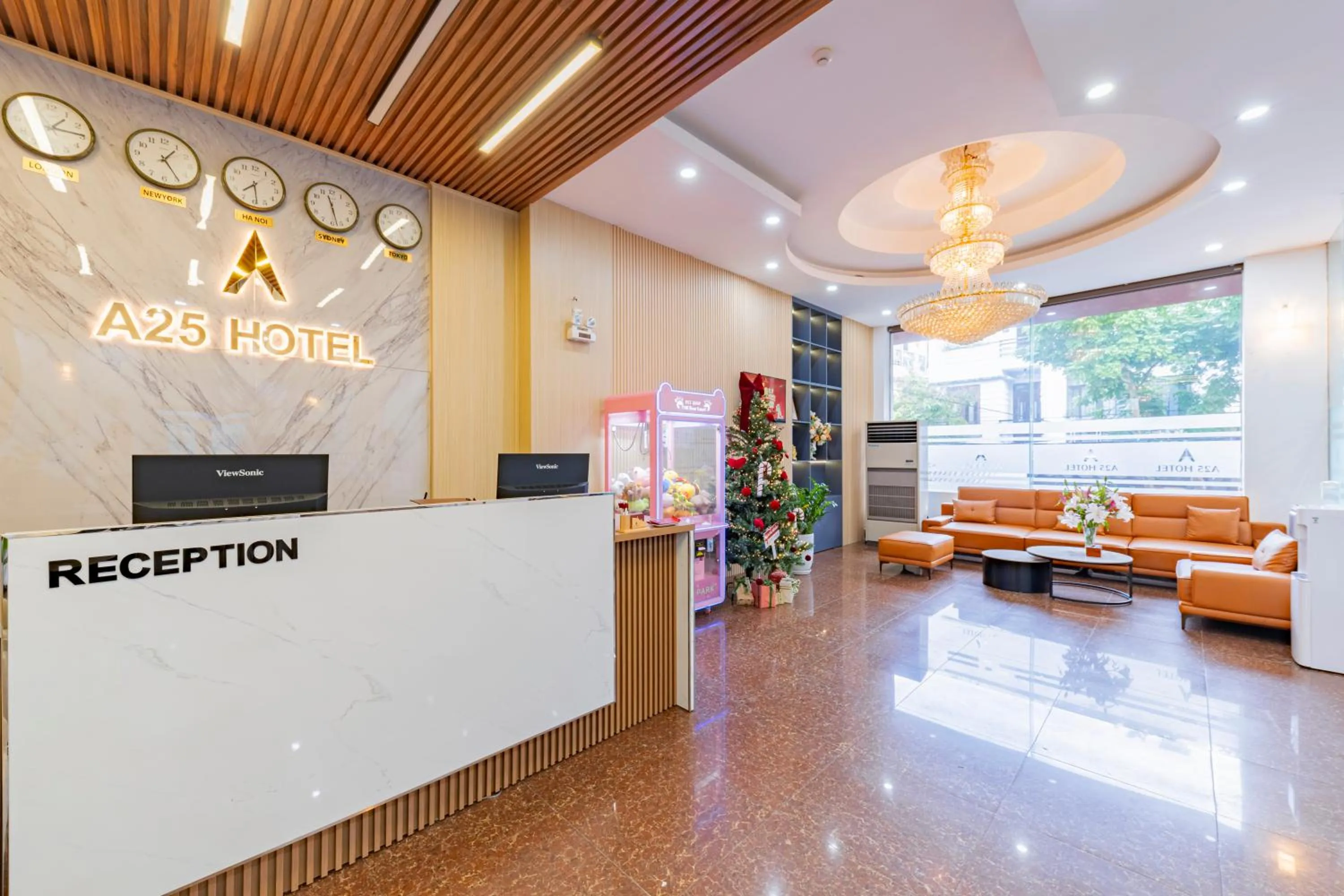 Lobby or reception in A25 Hotel -137 Nguyễn Du - Đà Nẵng